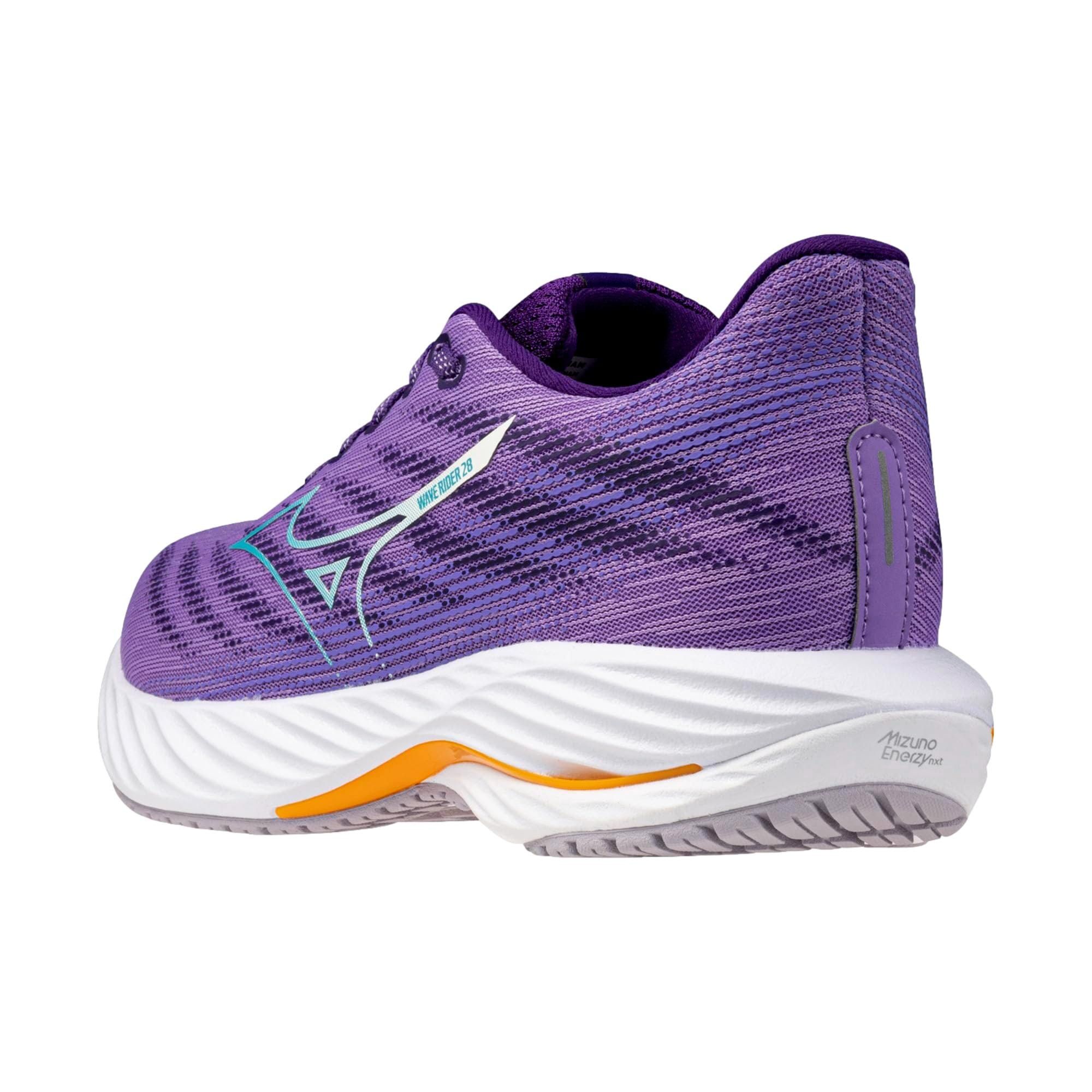 Mizuno Wave Rider 28 Paisley Purple / Ceramic J1GD240373 Size US 8 / IT 38 - 2 Thumbnail