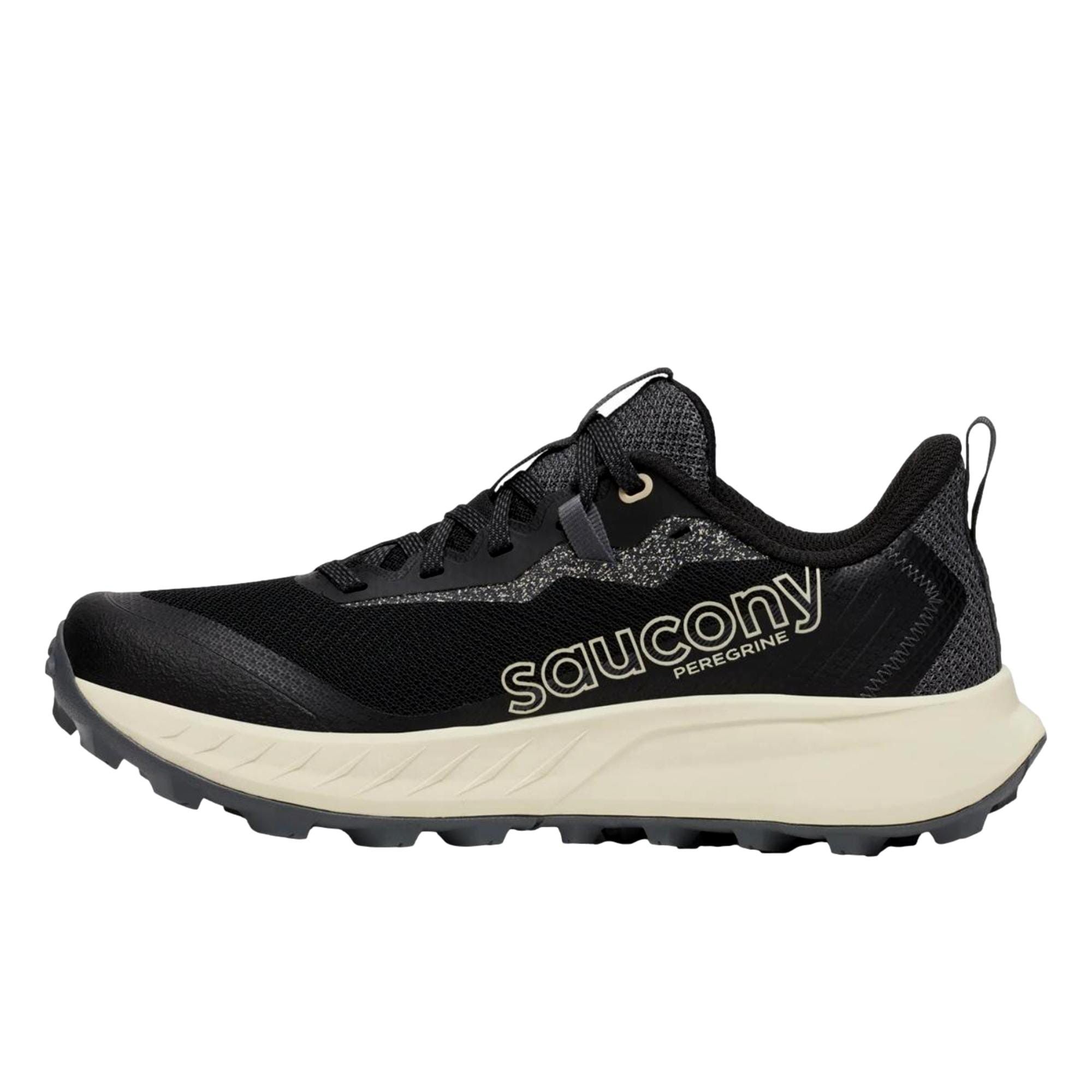 Saucony Peregrine 15 Black / Pearl S10990-100 Size US 8 / IT 38 - 2 Thumbnail