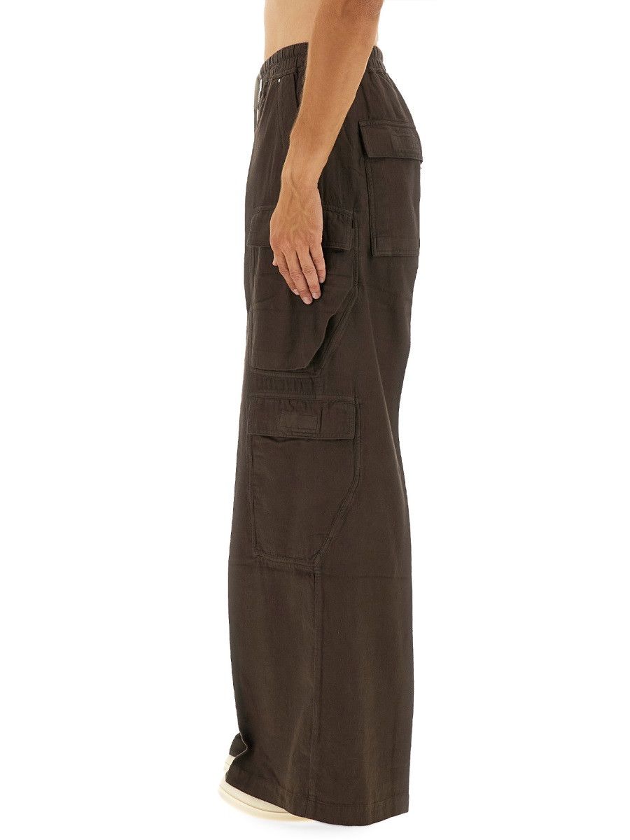 Rick Owens Drkshdw RICK OWENS DRKSHDW "DOUBLE CARGO JUMBO BELAS" PANTS - BROWN Size US 32 / EU 48 - 4 Thumbnail