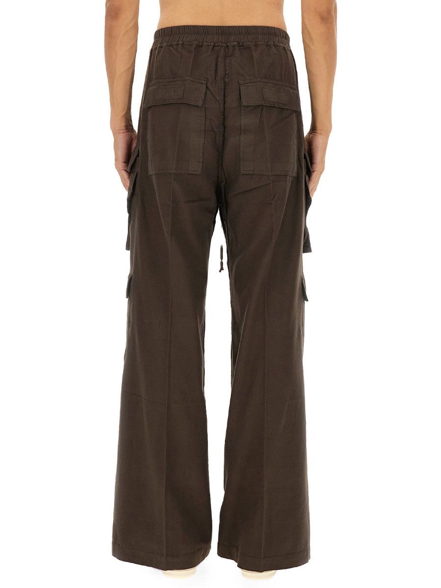 Rick Owens Drkshdw RICK OWENS DRKSHDW "DOUBLE CARGO JUMBO BELAS" PANTS - BROWN Size US 32 / EU 48 - 3 Thumbnail