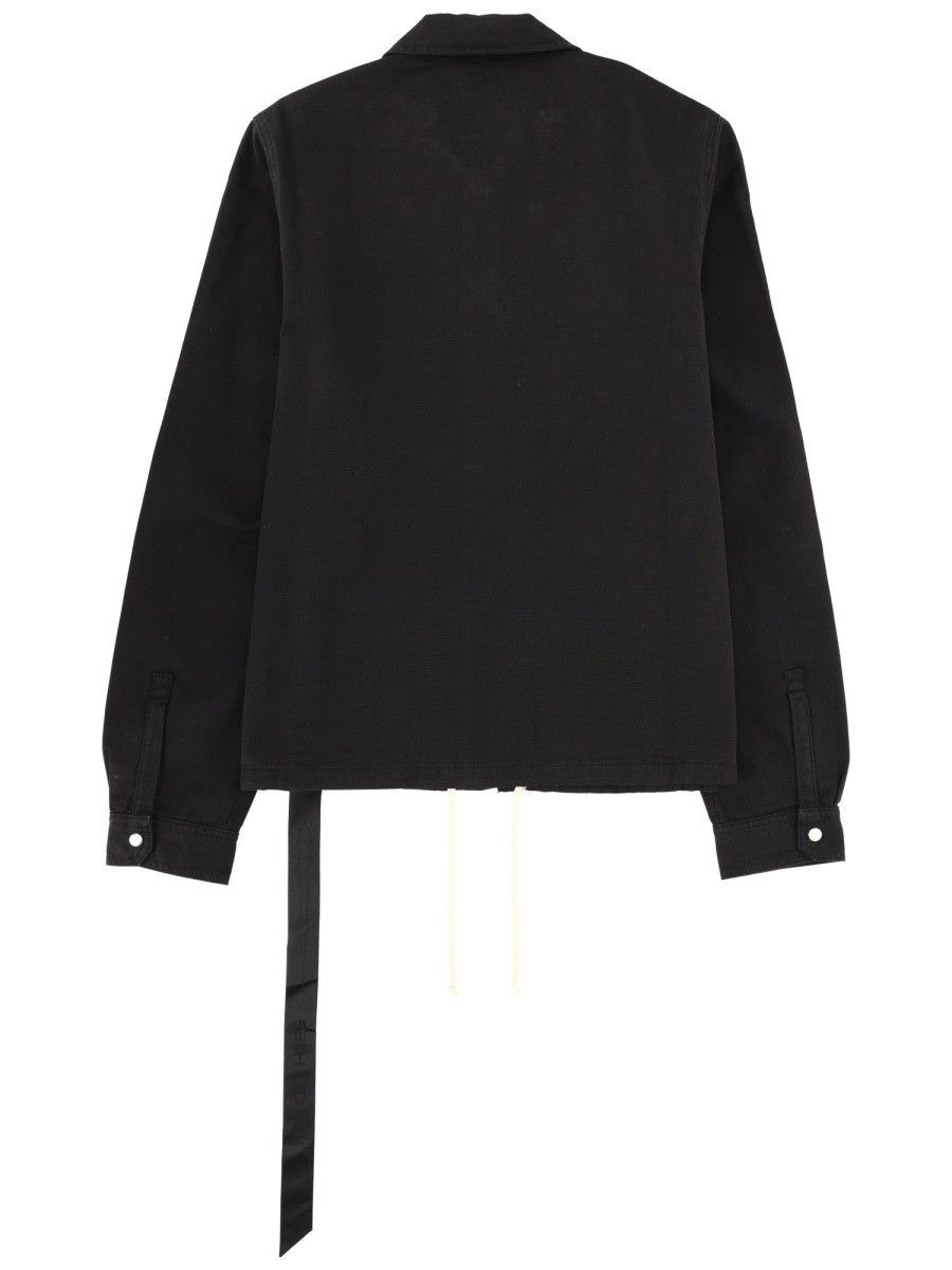Rick Owens Drkshdw RICK OWENS DRKSHDW GIACCA "ZIPFRONT" - BLACK Size US L / EU 52-54 / 3 - 3 Thumbnail