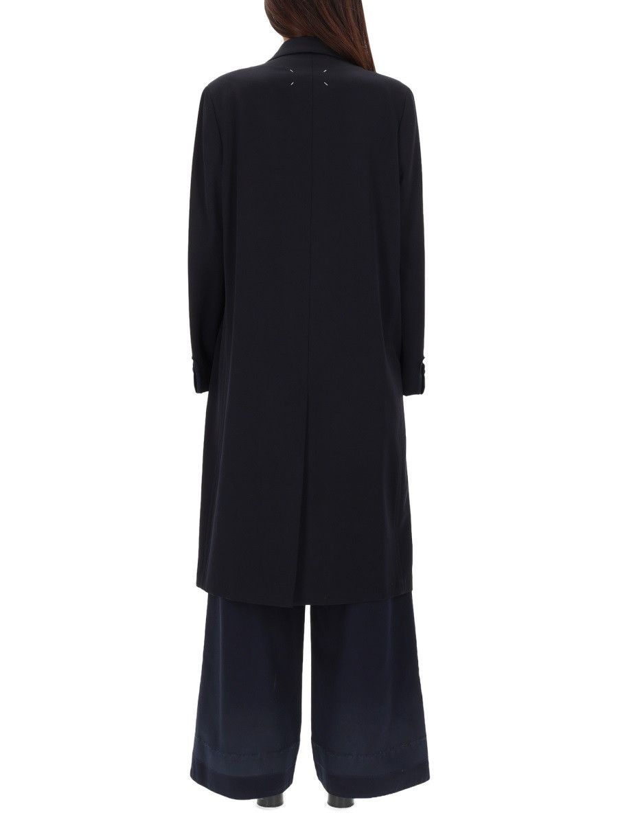 Maison Margiela MAISON MARGIELA WOOL COAT - BLUE (IT 42) Size M / US 6-8 / IT 42-44 - 3 Thumbnail