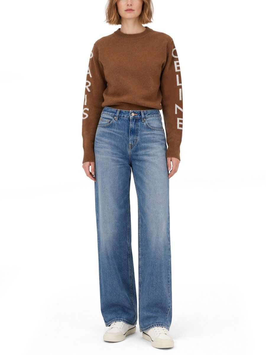 Celine CELINE JEANS "JOLENE" - DENIM (JEANS 28) Size 28" / US 6 / IT 42 - 2 Thumbnail