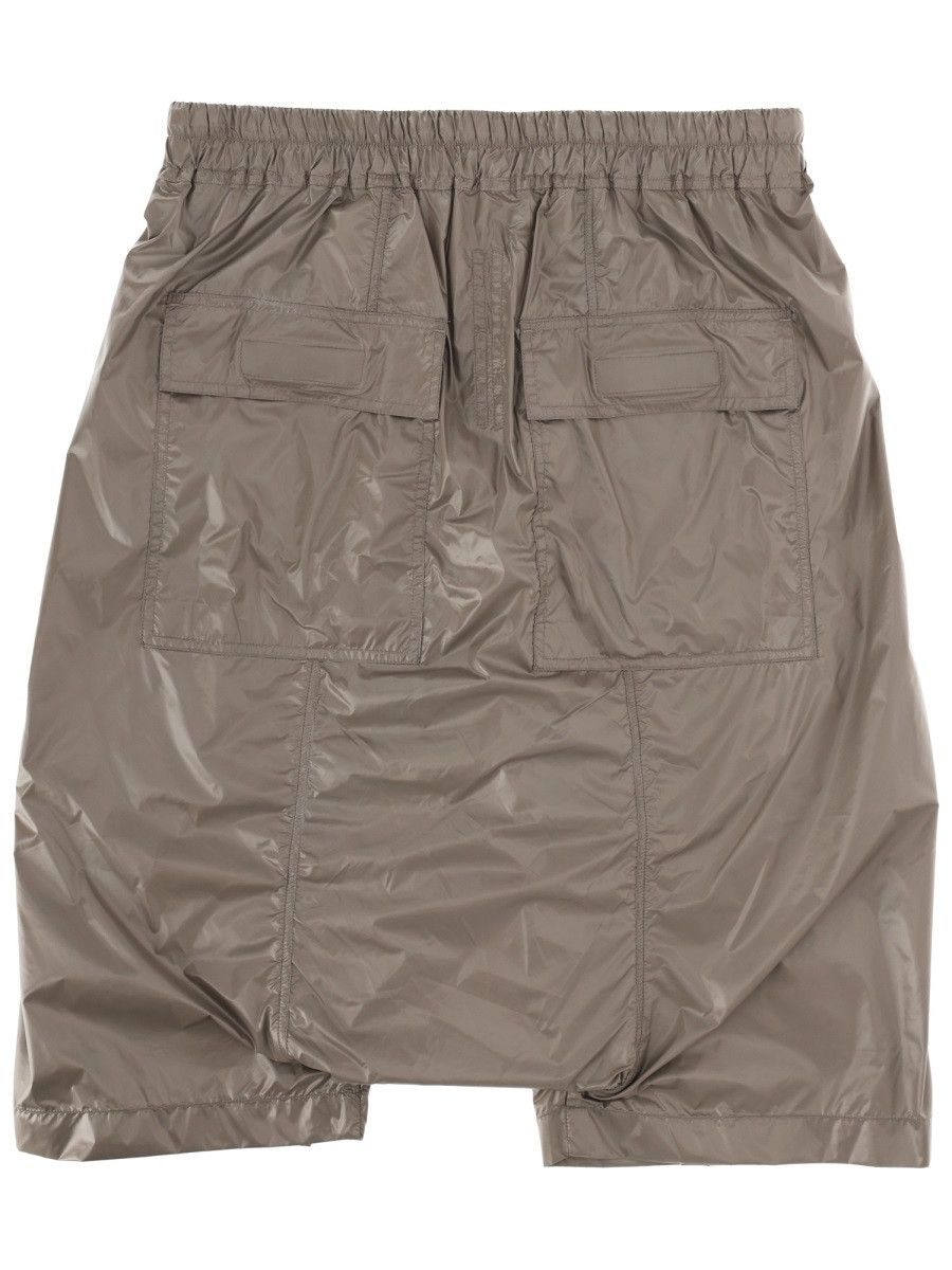 Rick Owens Drkshdw RICK OWENS DRKSHDW SHORTS "DRAWSTRING PODS" - BROWN Size US 32 / EU 48 - 3 Thumbnail