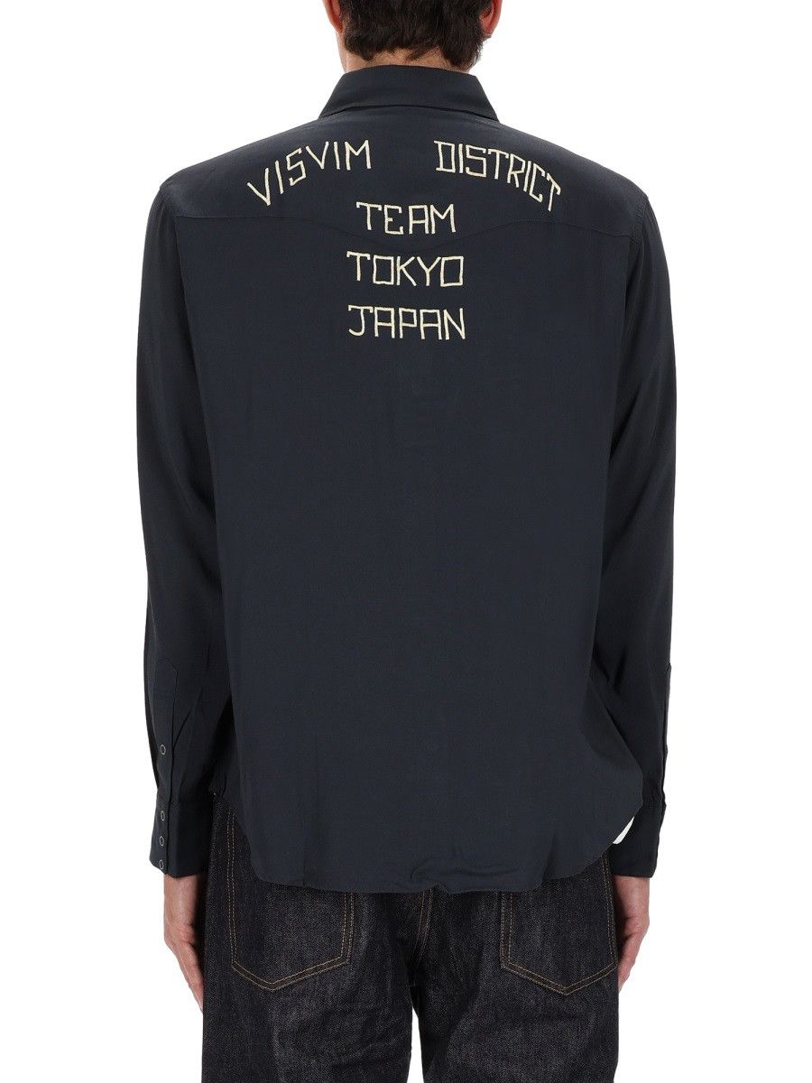 Visvim VISVIM "FOUR CORNERS" SHIRT - BLACK (NUMERIC 3) Size US L / EU 52-54 / 3 - 3 Thumbnail