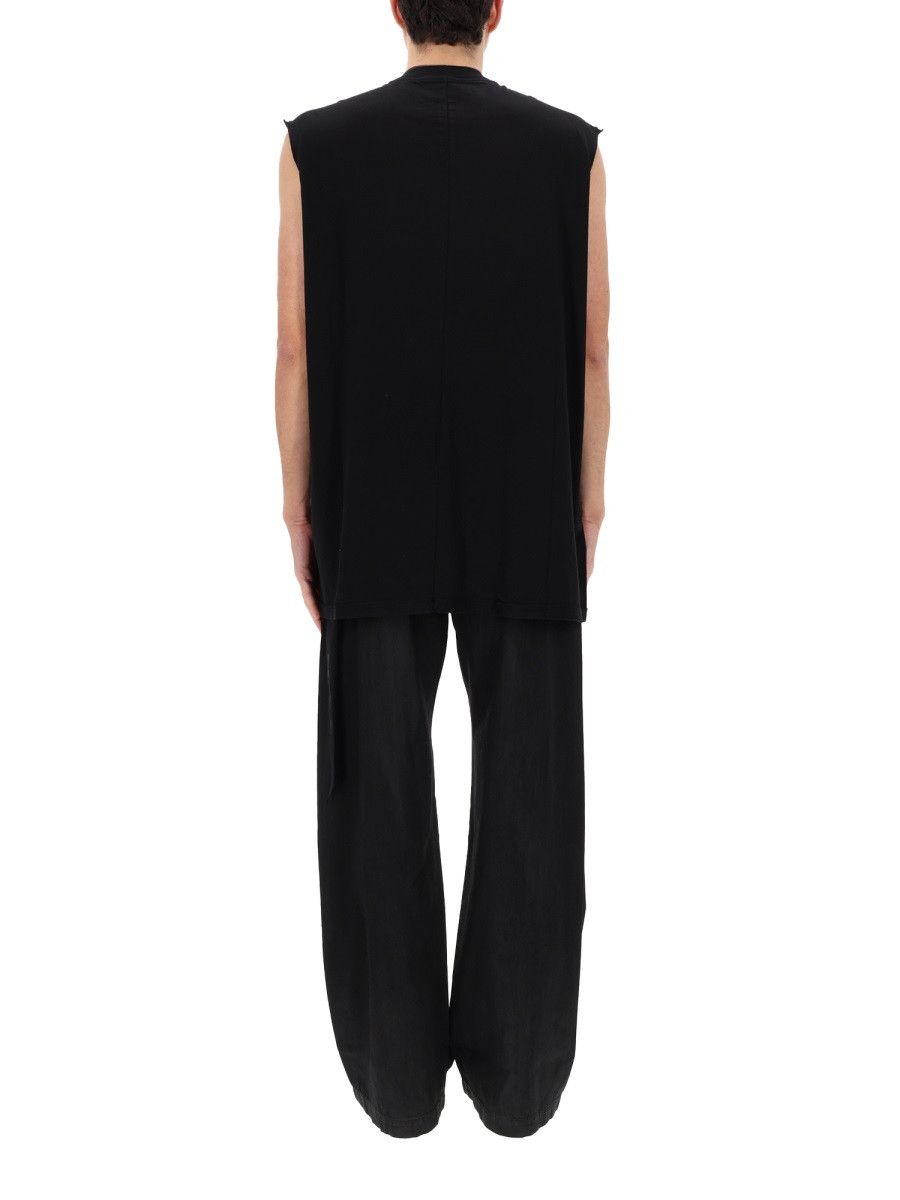 Rick Owens Drkshdw RICK OWENS DRKSHDW "TARP-T" T-SHIRT - BLACK Size US M / EU 48-50 / 2 - 4 Thumbnail