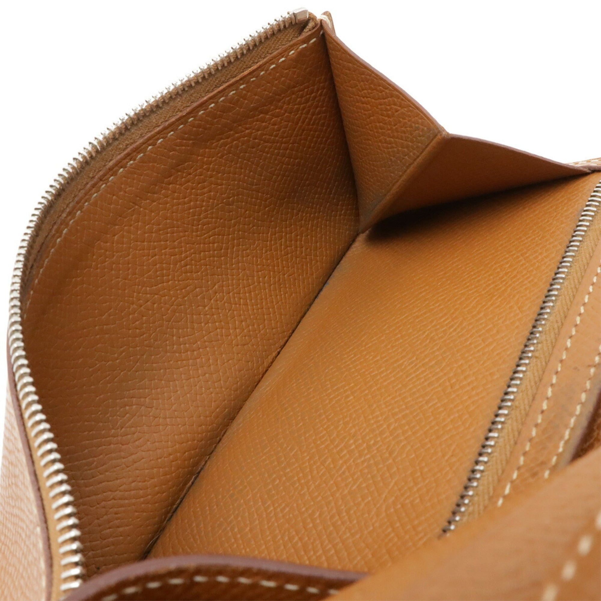 Hermes HERMES Bearn 2PLIS Tri-fold Long Wallet, Veau Epsom Leather, Gold, Camel, Brown, □J Stamp Size ONE SIZE - 10 Thumbnail