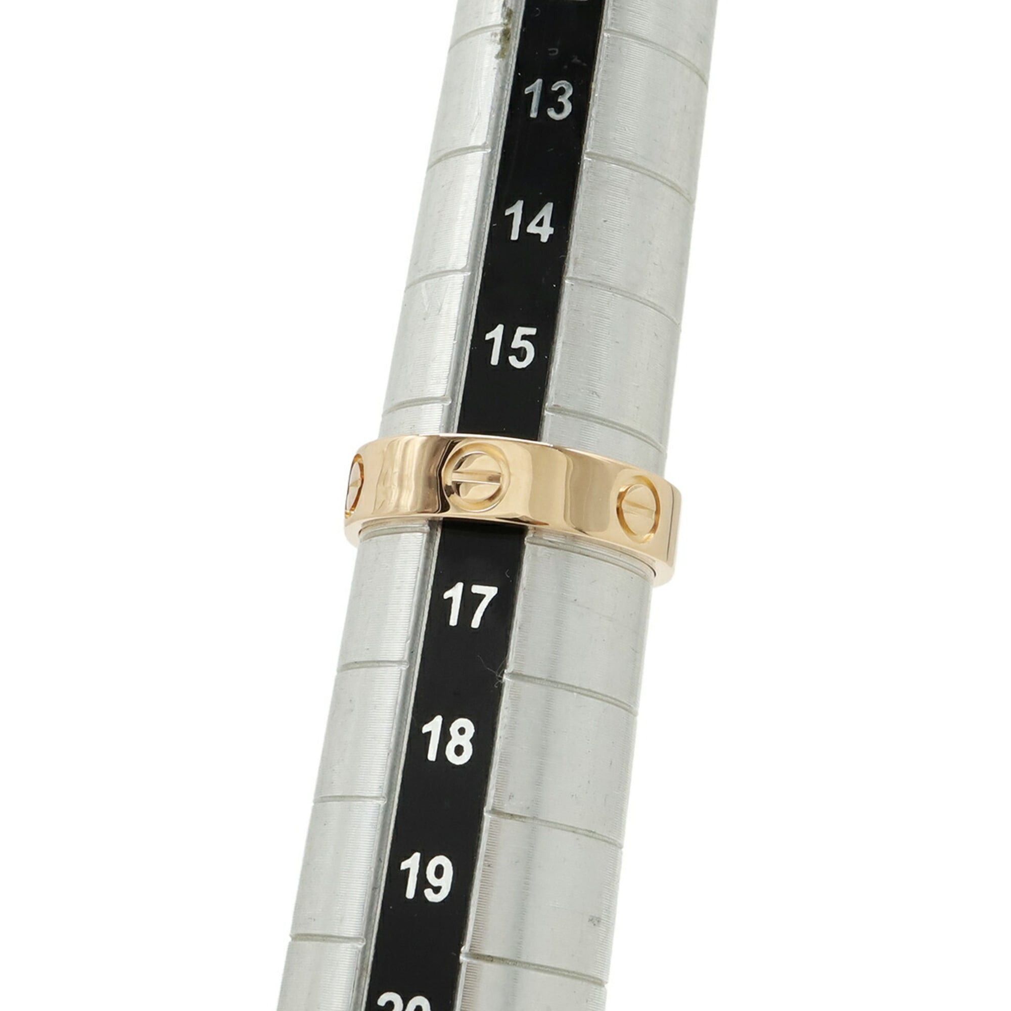 Cartier Cartier Love Ring, 18K Pink Gold, Wedding Size #56 (approx. Japanese size 1), B4084800 Size ONE SIZE - 6 Thumbnail