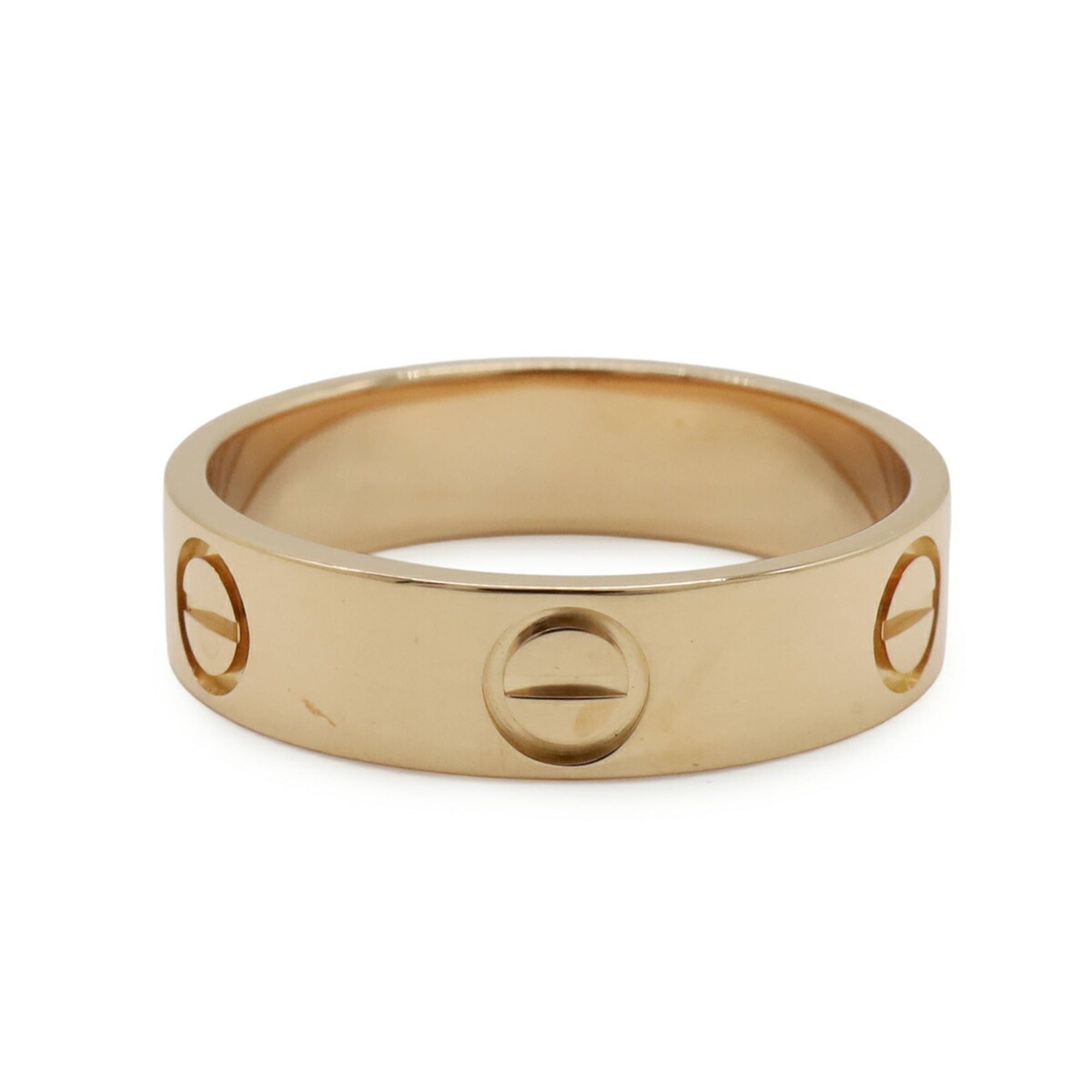 Cartier Cartier Love Ring, 18K Pink Gold, Wedding Size #56 (approx. Japanese size 1), B4084800 Size ONE SIZE - 4 Thumbnail