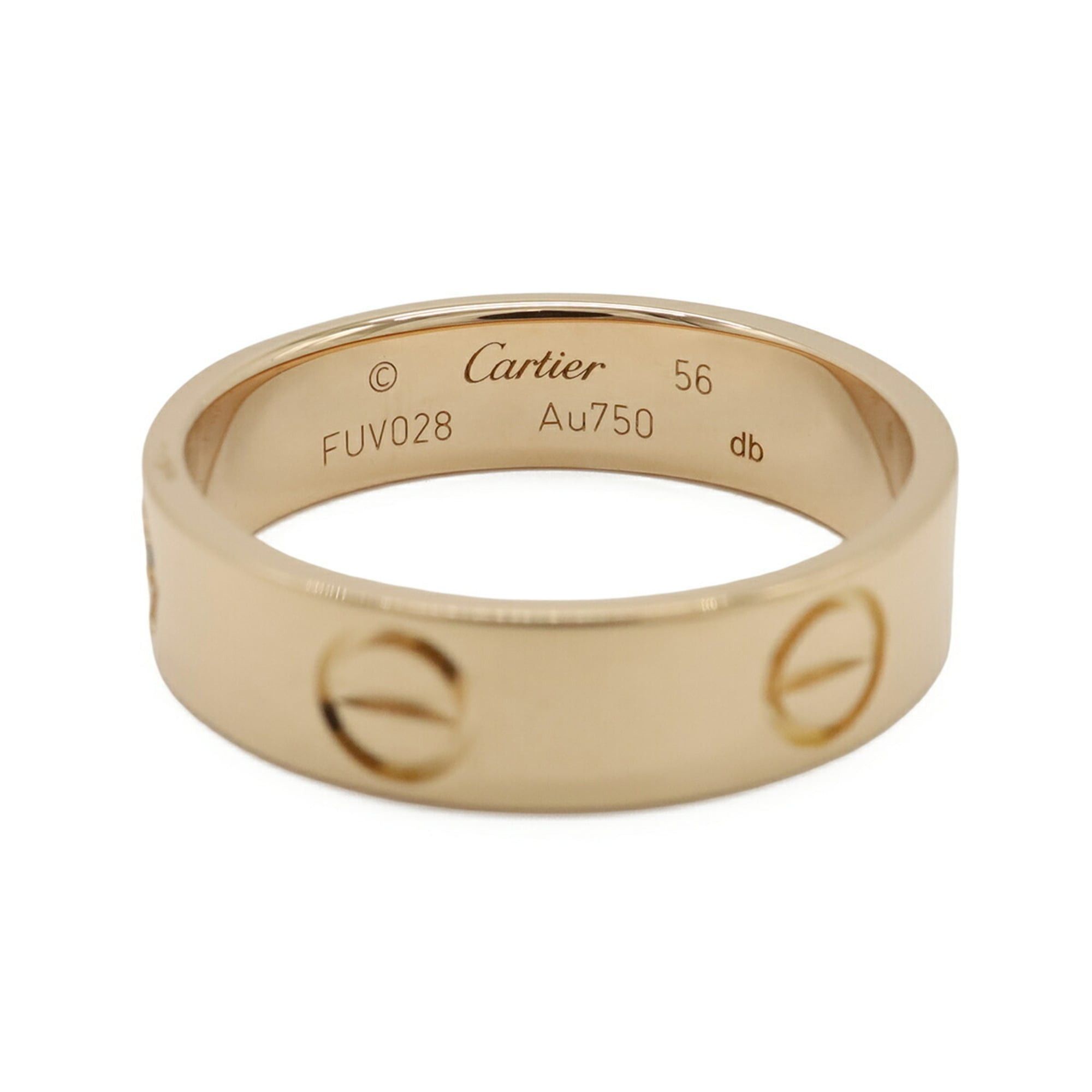 Cartier Cartier Love Ring, 18K Pink Gold, Wedding Size #56 (approx. Japanese size 1), B4084800 Size ONE SIZE - 5 Thumbnail
