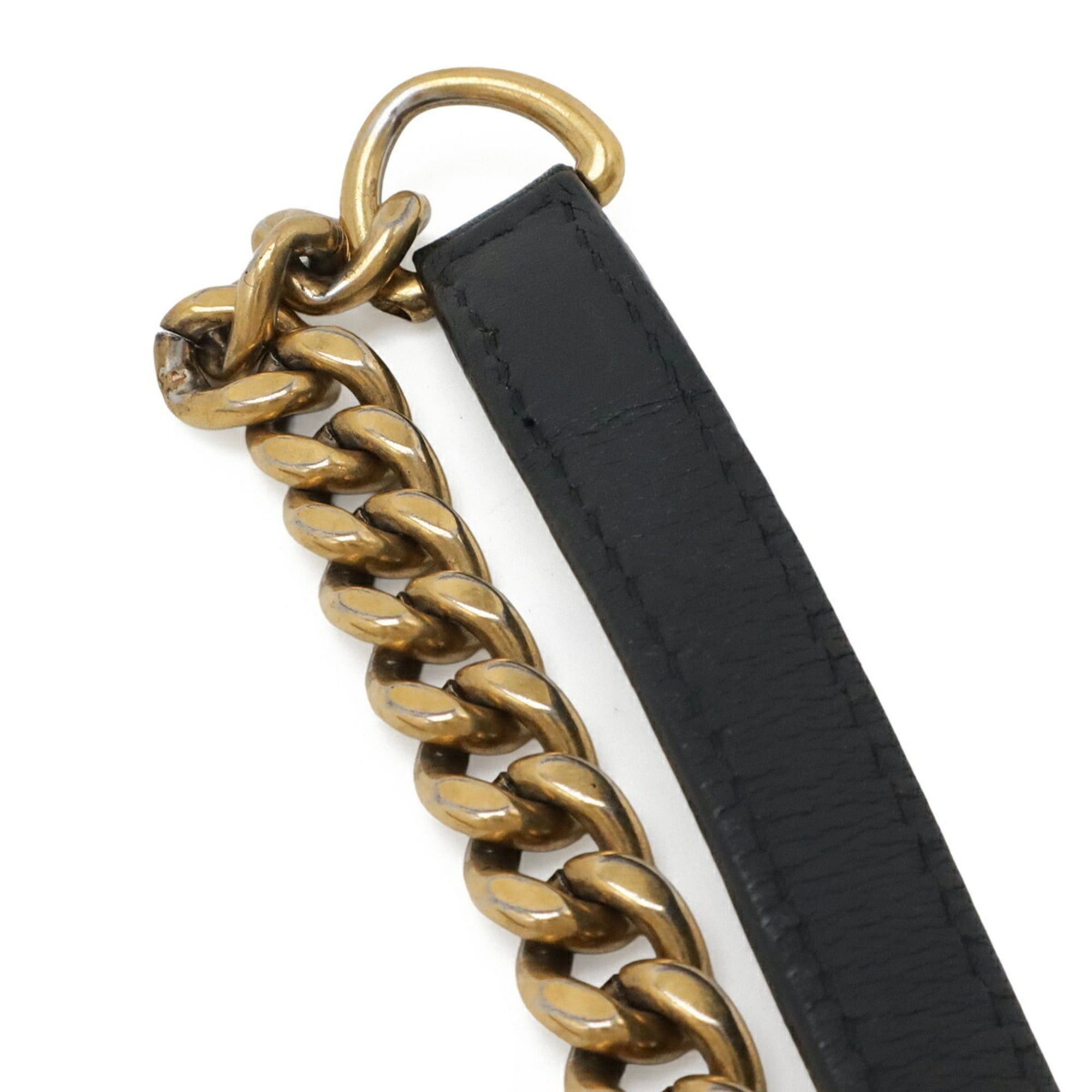 Louis Vuitton Louis Vuitton New Wave Chain Bag PM Shoulder Leather Noir Black M51683 Size ONE SIZE - 6 Thumbnail