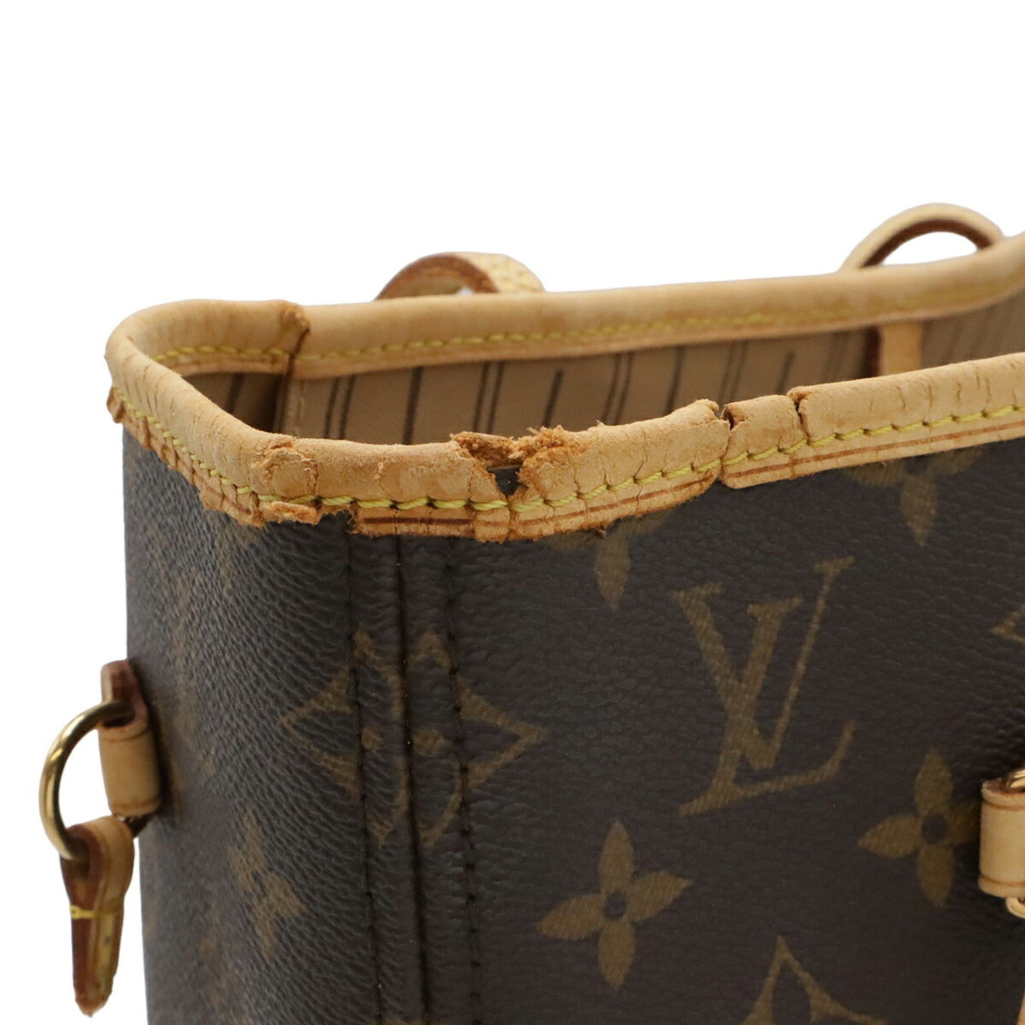 Louis Vuitton Louis Vuitton Monogram Neverfull MM Tote Bag Shoulder M40156 Size ONE SIZE - 6 Thumbnail