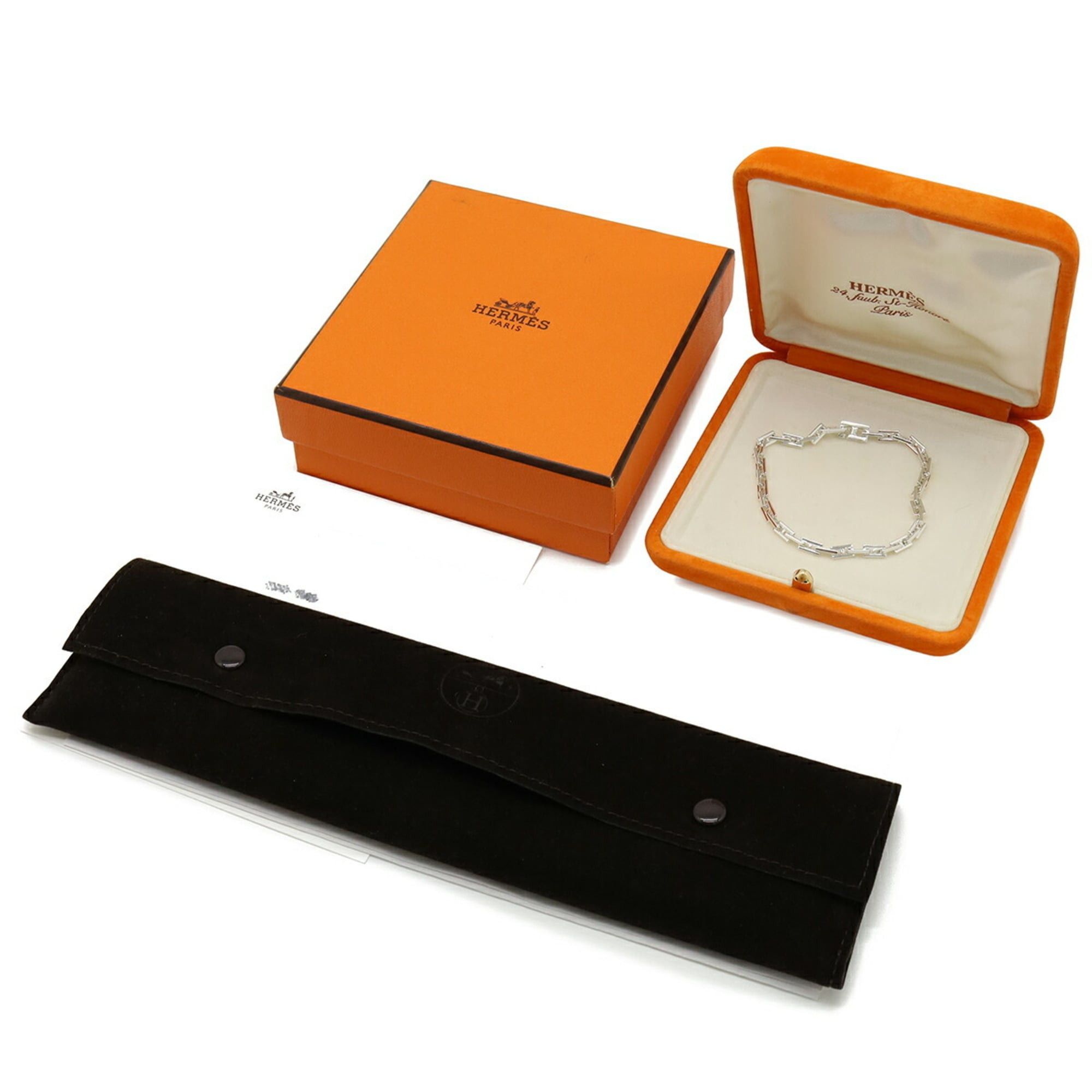 Hermes HERMES Hercules Bracelet Ag925 SV925 Silver Size ONE SIZE - 7 Thumbnail
