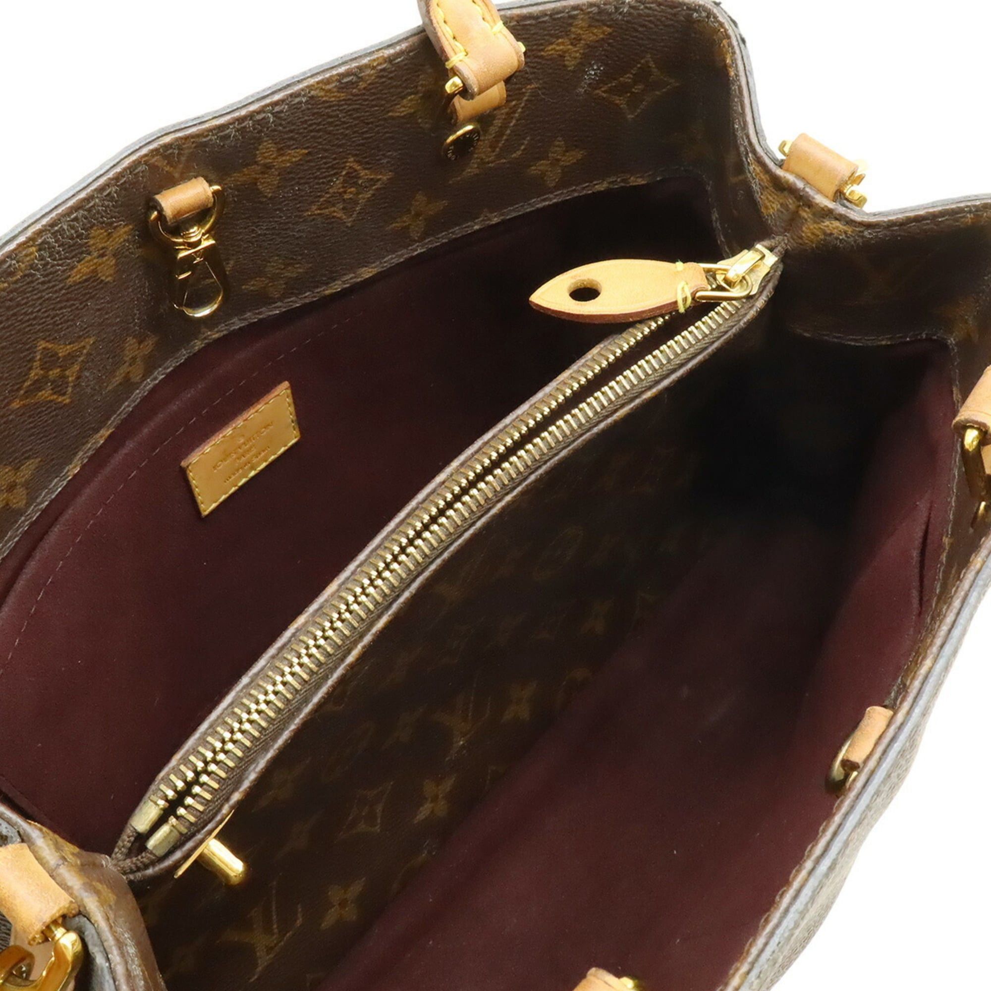 Louis Vuitton LOUIS VUITTON Monogram Montaigne MM Handbag Shoulder Bag M41056 Size ONE SIZE - 6 Thumbnail
