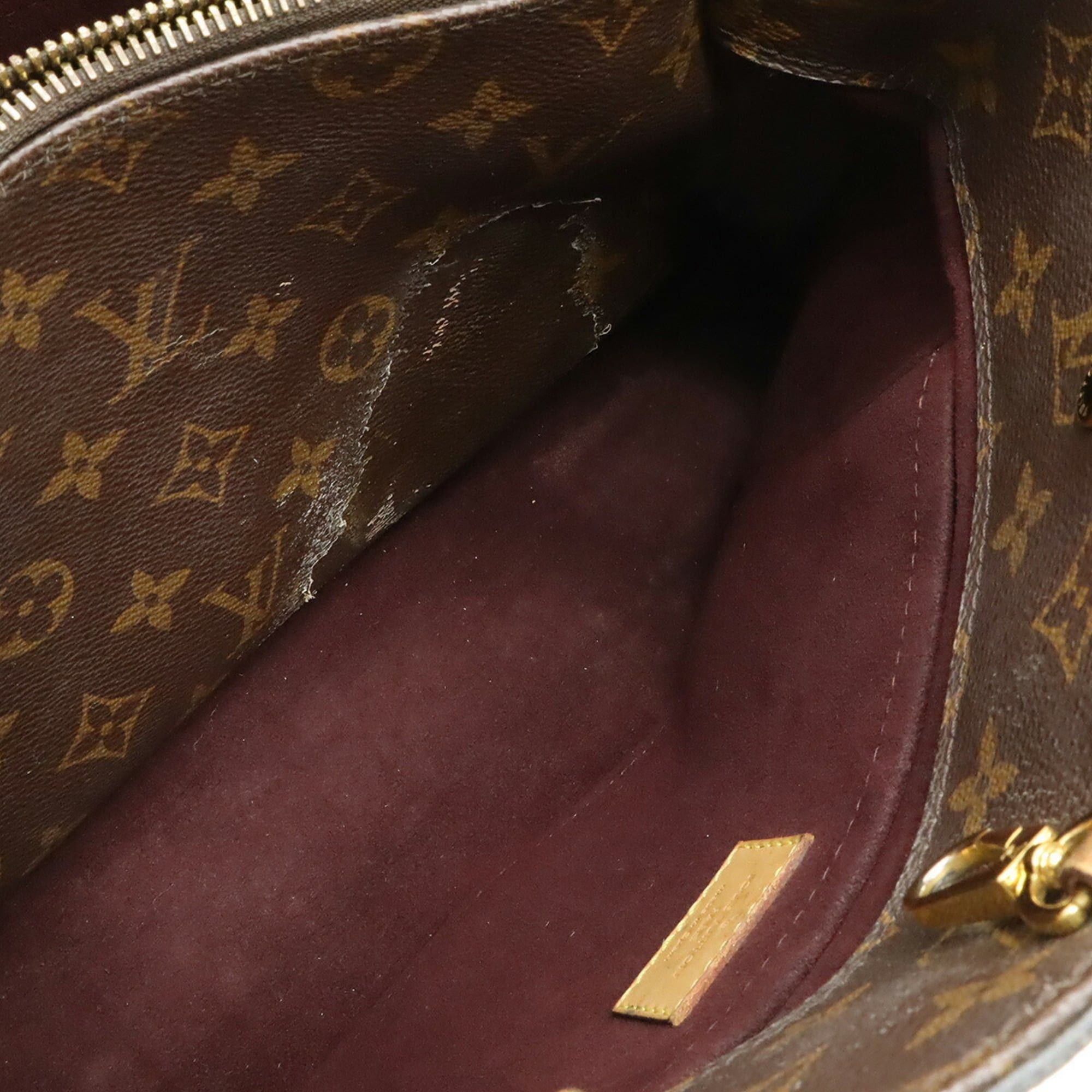 Louis Vuitton LOUIS VUITTON Monogram Montaigne MM Handbag Shoulder Bag M41056 Size ONE SIZE - 7 Thumbnail