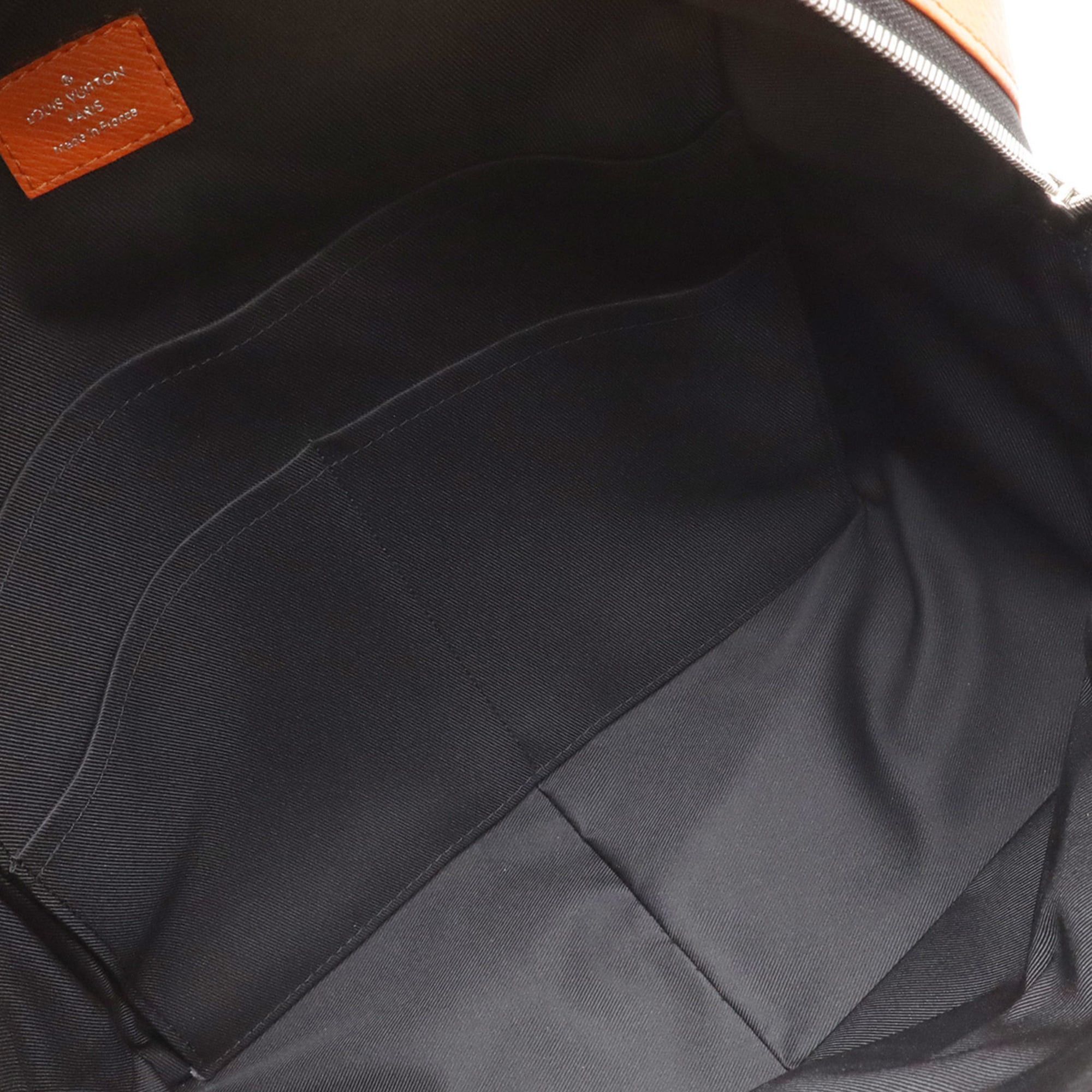 Louis Vuitton Louis Vuitton Taigarama Monogram Eclipse Discovery Backpack Rucksack Volcano Orange M30230 Size ONE SIZE - 10 Thumbnail
