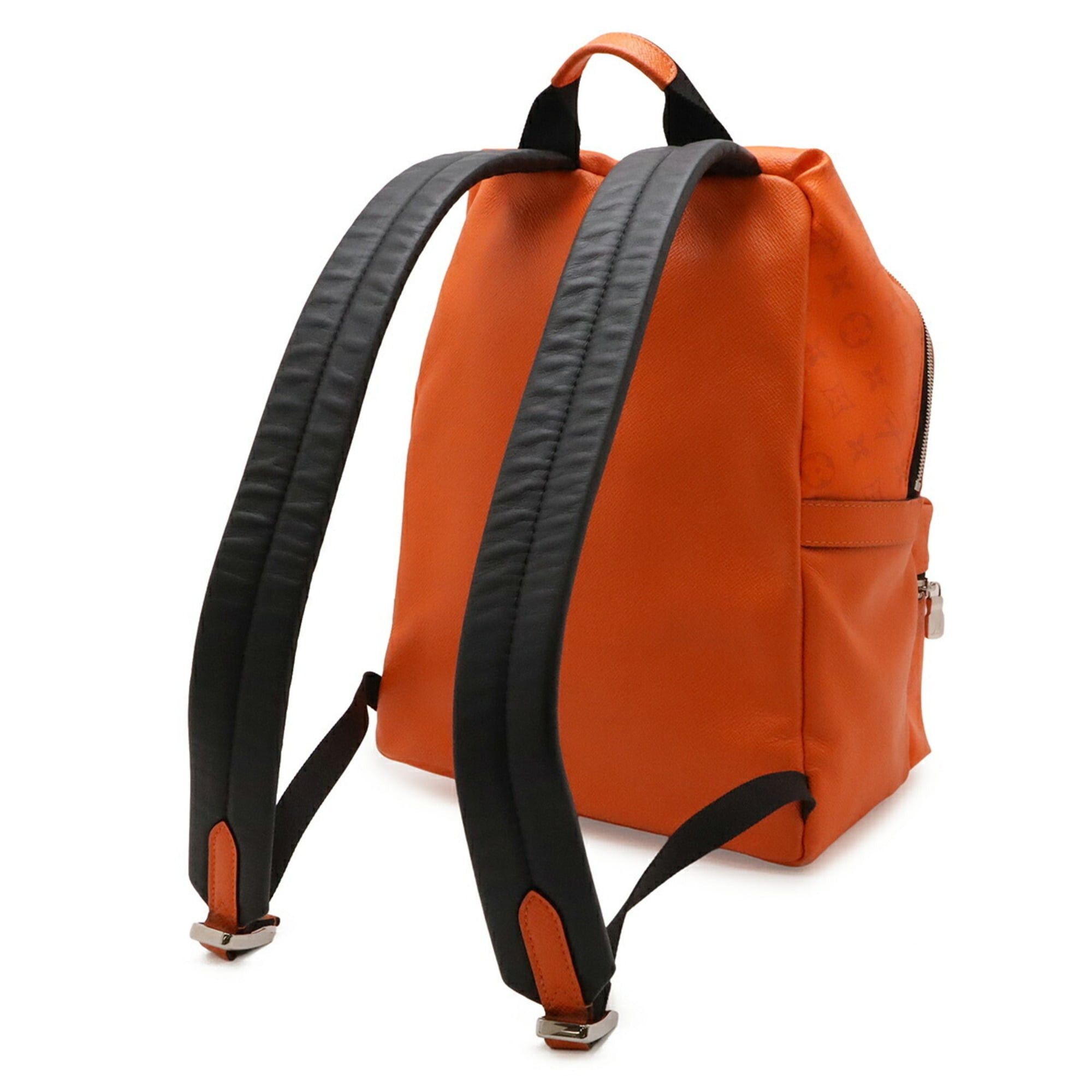 Louis Vuitton Louis Vuitton Taigarama Monogram Eclipse Discovery Backpack Rucksack Volcano Orange M30230 Size ONE SIZE - 3 Thumbnail