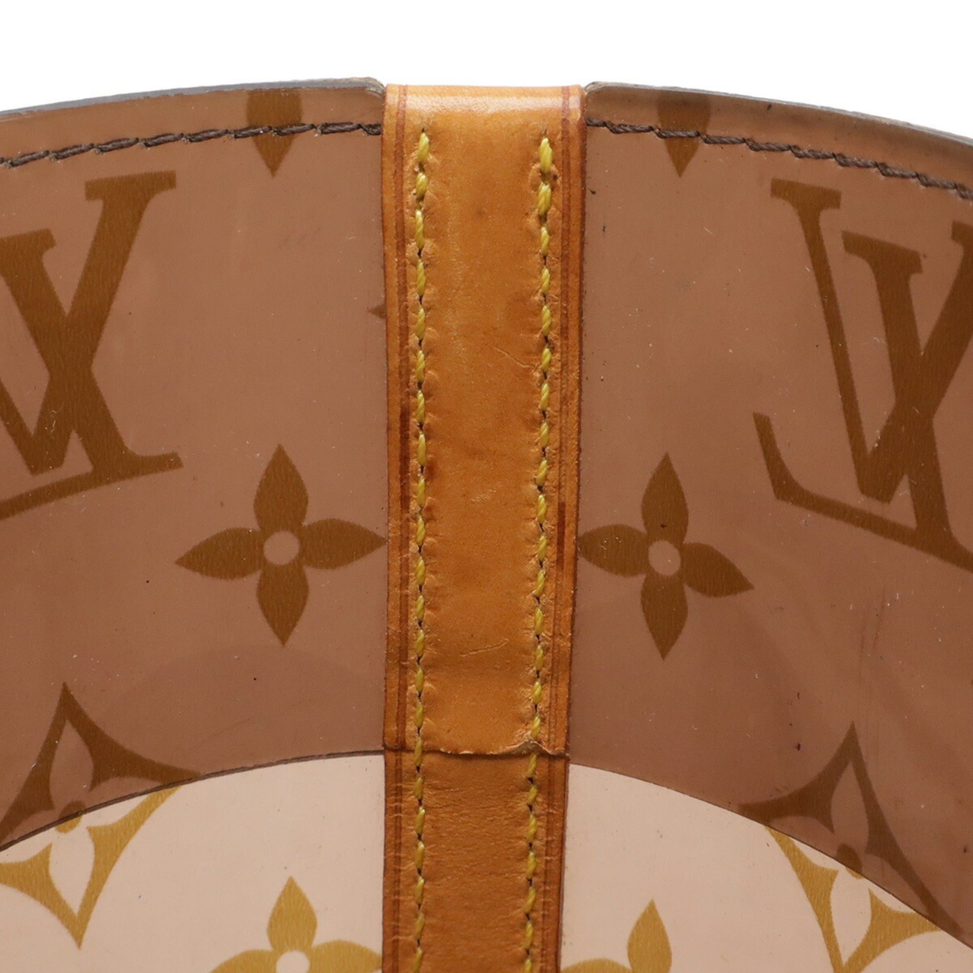Louis Vuitton Louis Vuitton Monogram Vinyl Cabas Ambre PM Tote Bag Shoulder Plastic Chain Brown M92502 Size ONE SIZE - 9 Thumbnail