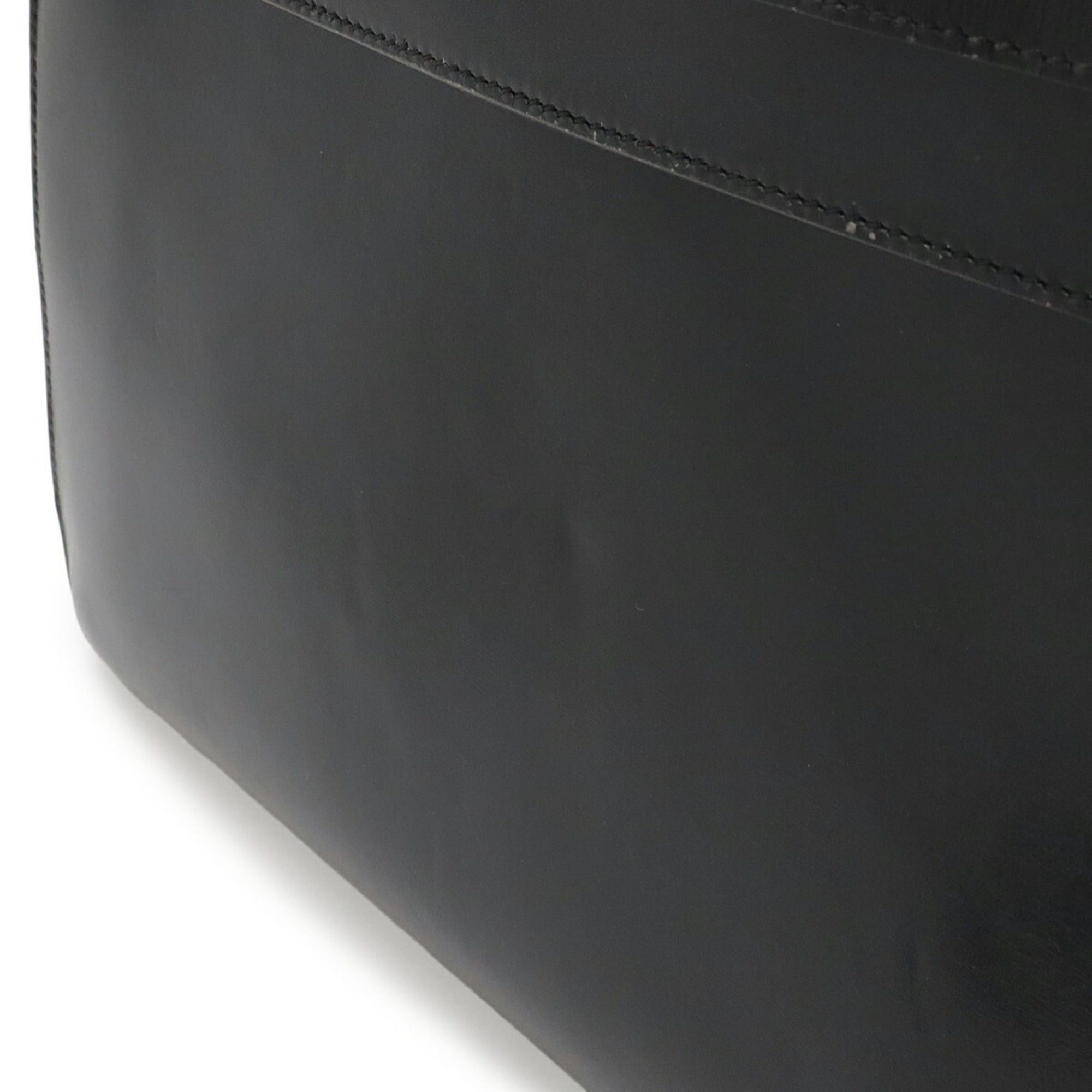 Hermes HERMES Kelly 32 handbag, external stitching, box calf leather, black, with "T" stamp. Size ONE SIZE - 5 Thumbnail