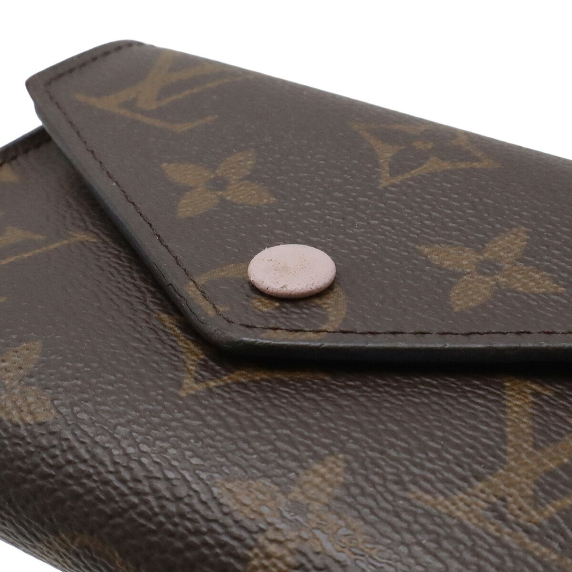 Louis Vuitton Louis Vuitton Monogram Portefeuille Victorine Tri-fold Wallet Rose Ballerine Pink M62360 Size ONE SIZE - 5 Thumbnail