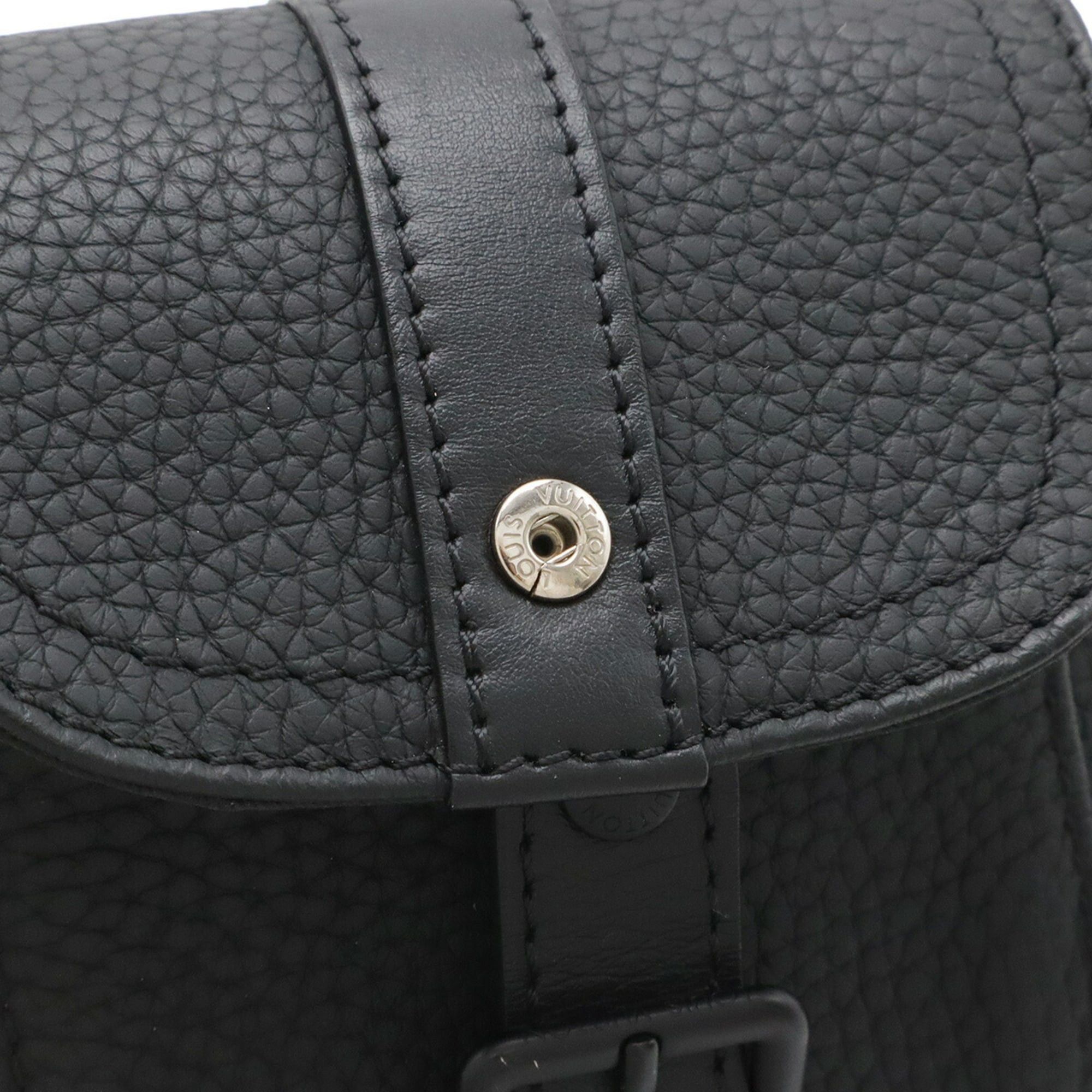 Louis Vuitton Louis Vuitton Taurillon Christopher XS Shoulder Bag Crossbody Sling Leather Noir Black M58495 Size ONE SIZE - 9 Thumbnail