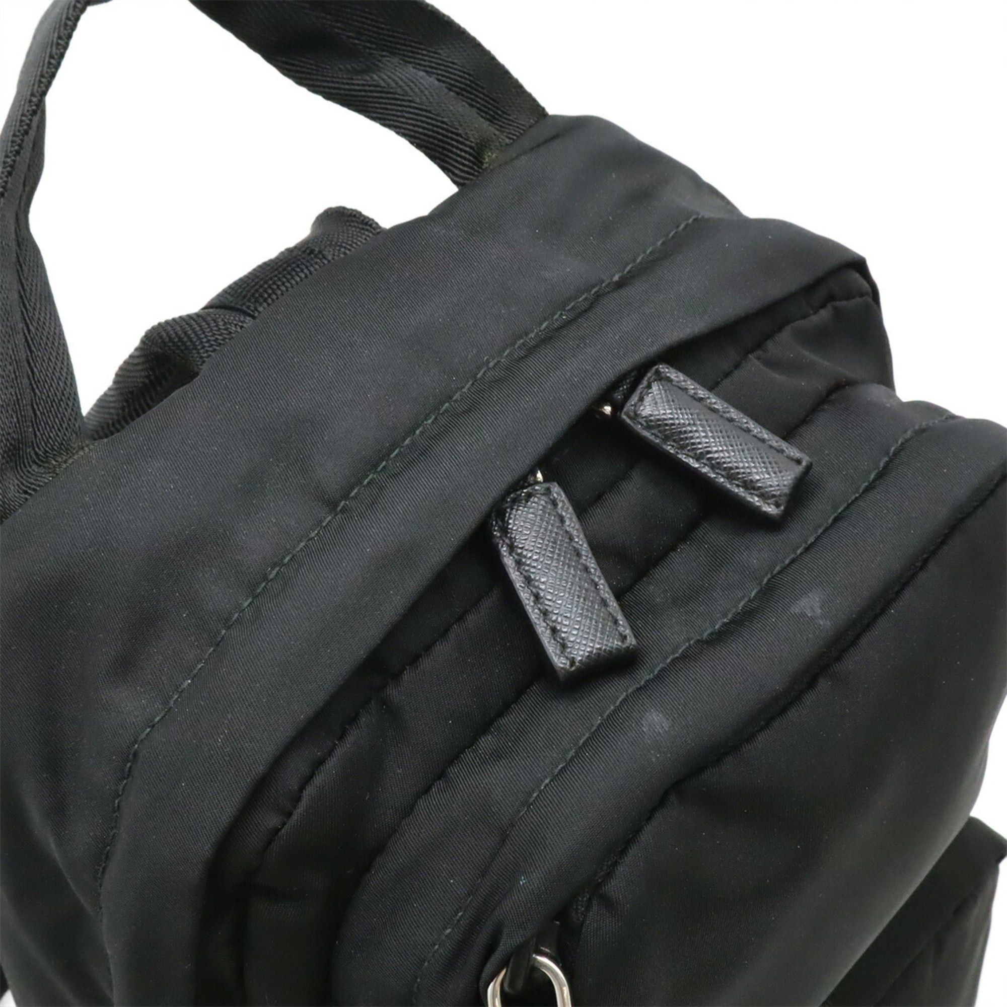 Prada PRADA body bag/shoulder bag, nylon and leather, NERO (black), 2VZ013 Size ONE SIZE - 7 Thumbnail