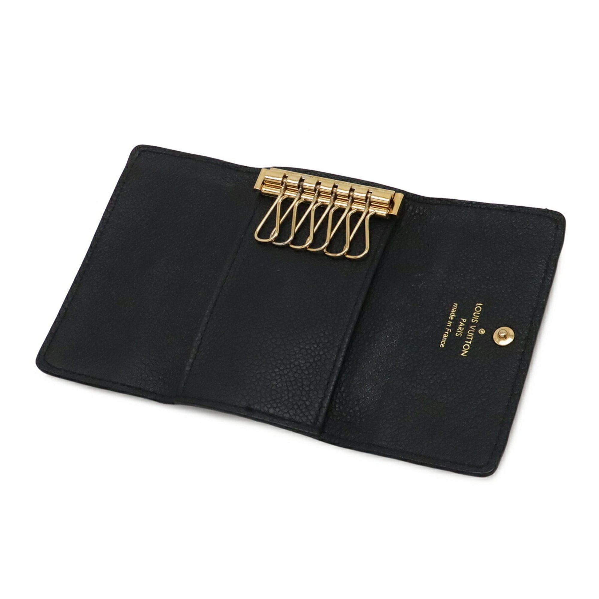 Louis Vuitton Louis Vuitton Monogram Empreinte Multicles 6 6-Key Case Leather Noir Black M64421 Size ONE SIZE - 6 Thumbnail