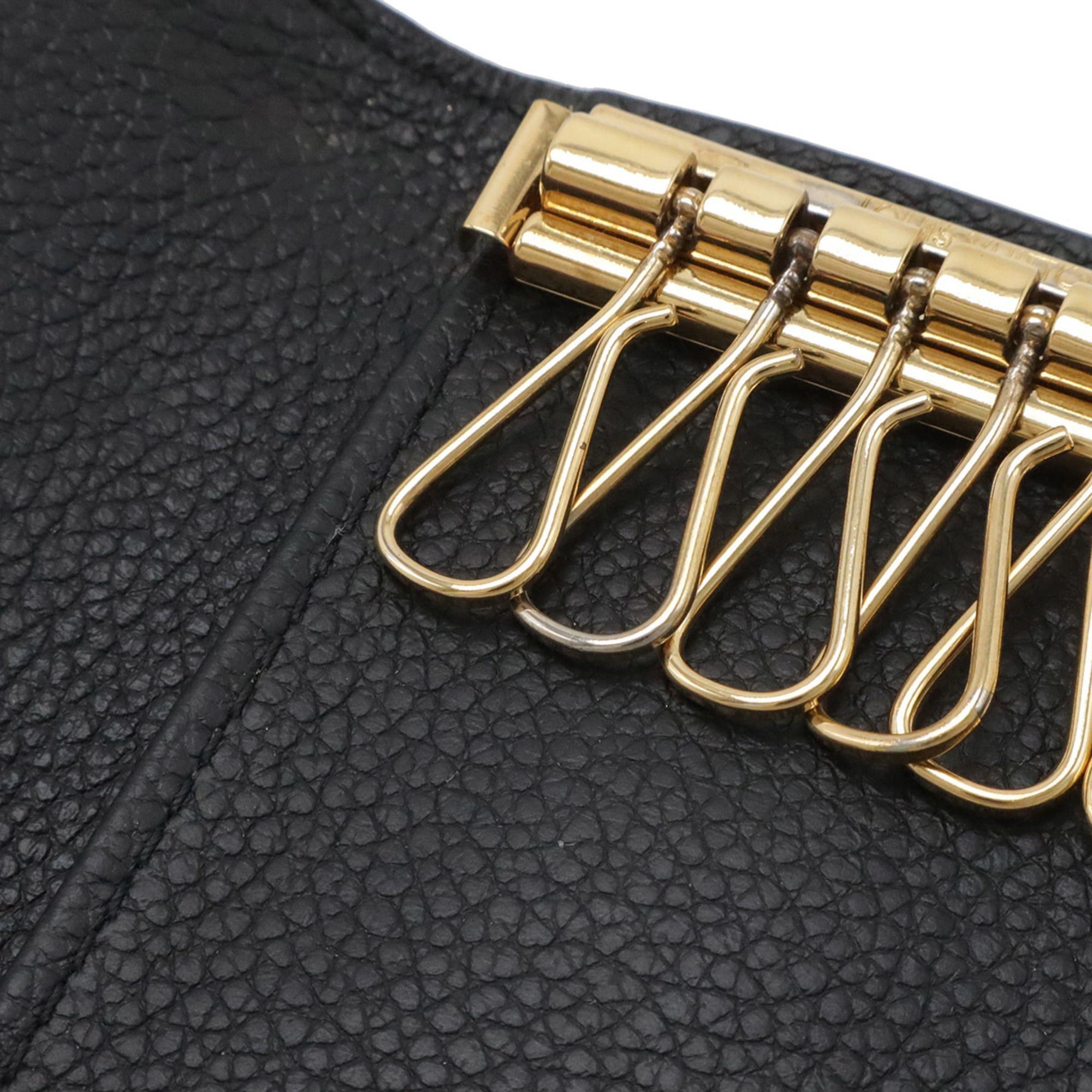 Louis Vuitton Louis Vuitton Monogram Empreinte Multicles 6 6-Key Case Leather Noir Black M64421 Size ONE SIZE - 8 Thumbnail