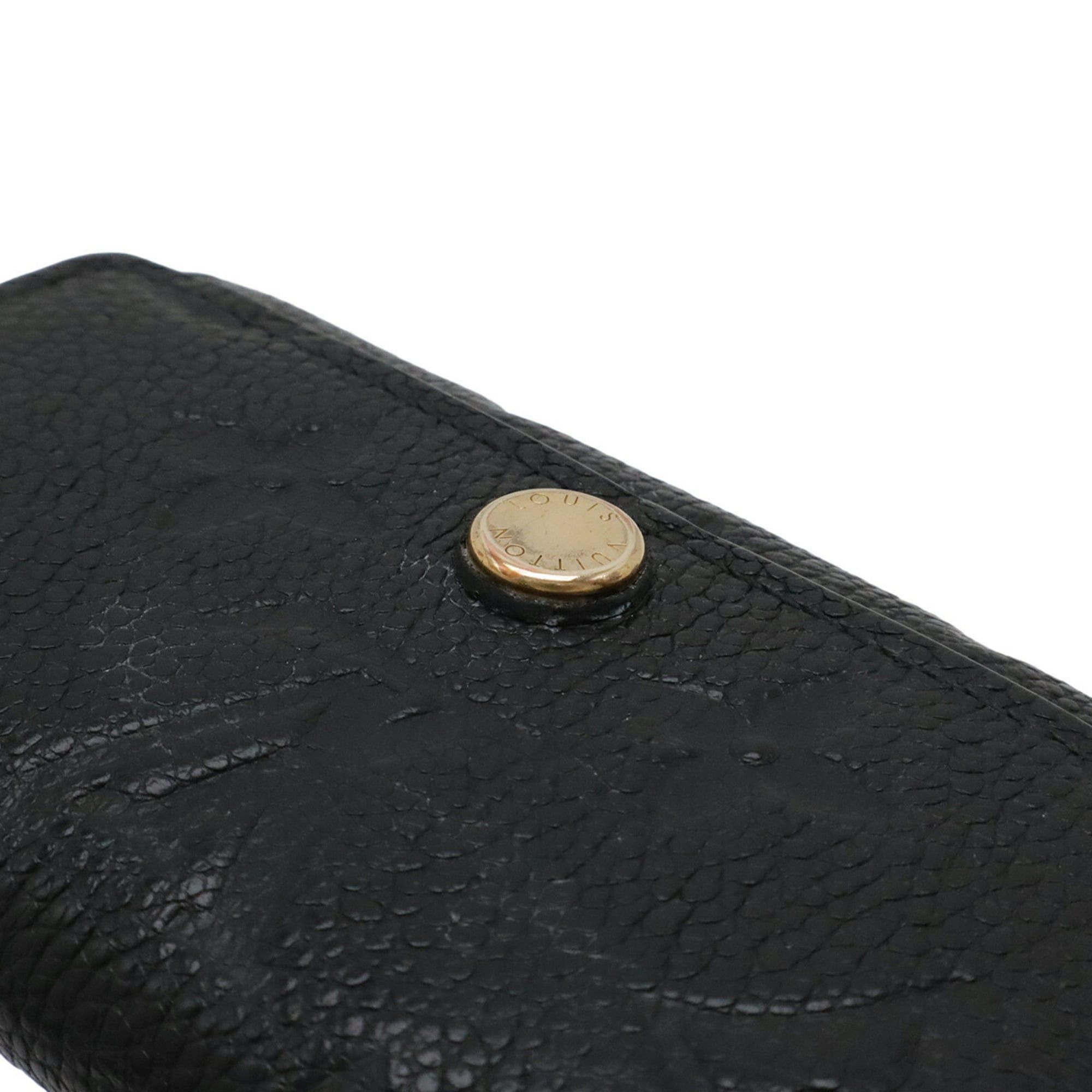 Louis Vuitton Louis Vuitton Monogram Empreinte Multicles 6 6-Key Case Leather Noir Black M64421 Size ONE SIZE - 5 Thumbnail