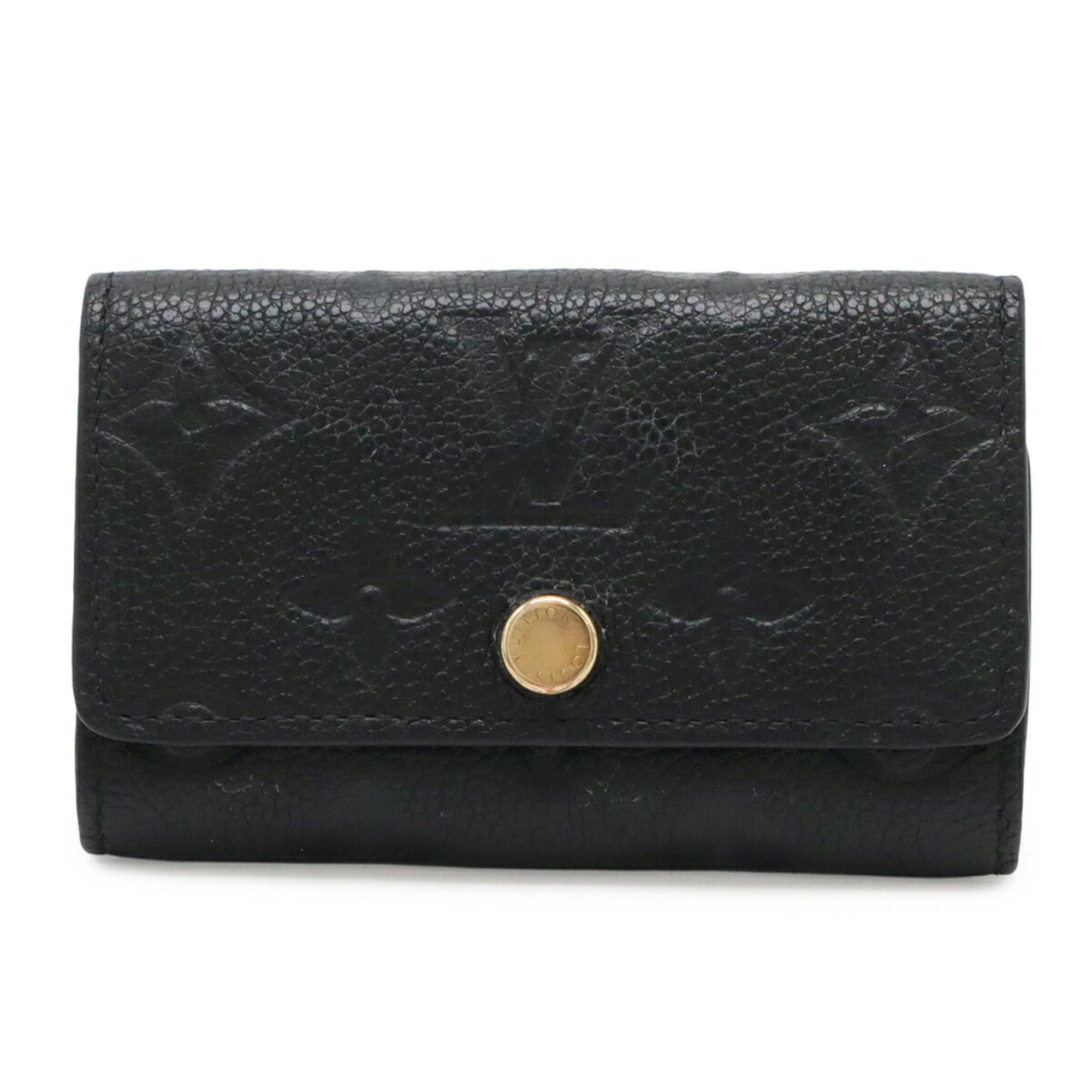 Louis Vuitton Louis Vuitton Monogram Empreinte Multicles 6 6-Key Case Leather Noir Black M64421 Size ONE SIZE - 2 Thumbnail