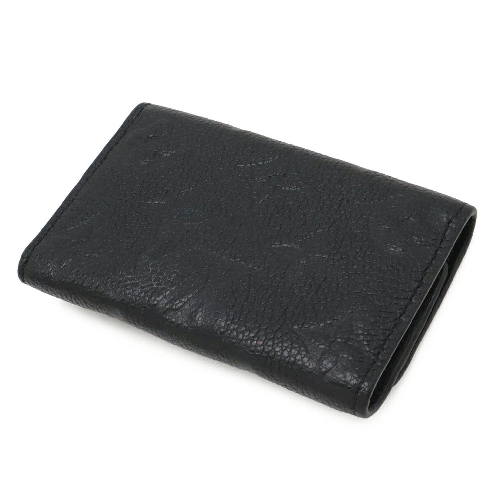 Louis Vuitton Louis Vuitton Monogram Empreinte Multicles 6 6-Key Case Leather Noir Black M64421 Size ONE SIZE - 3 Thumbnail