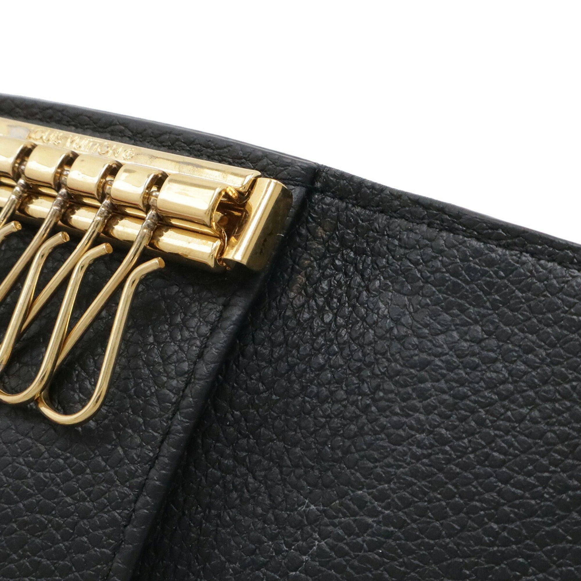 Louis Vuitton Louis Vuitton Monogram Empreinte Multicles 6 6-Key Case Leather Noir Black M64421 Size ONE SIZE - 9 Thumbnail
