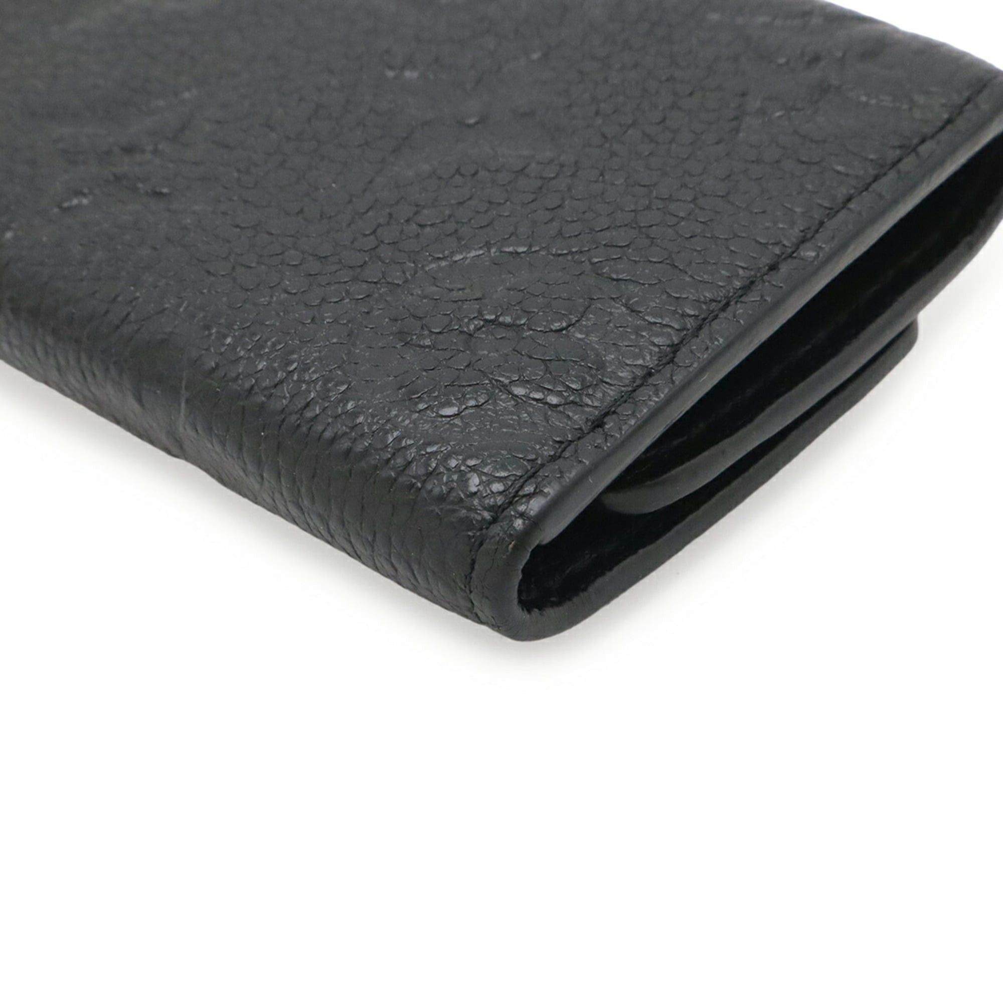 Louis Vuitton Louis Vuitton Monogram Empreinte Multicles 6 6-Key Case Leather Noir Black M64421 Size ONE SIZE - 4 Thumbnail