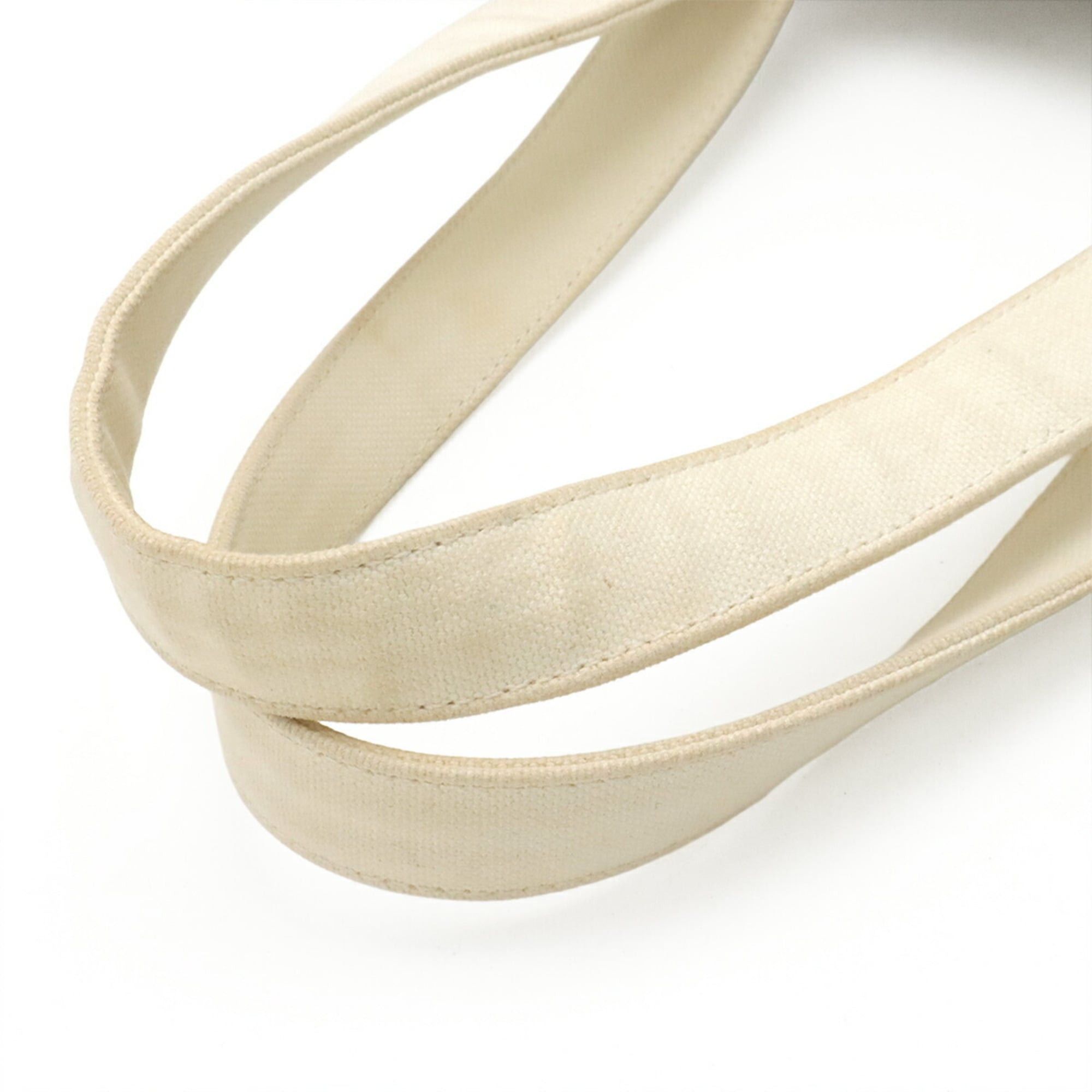 Chanel CHANEL Mademoiselle tote bag with window line print, canvas, gray, ivory, white. Size ONE SIZE - 6 Thumbnail