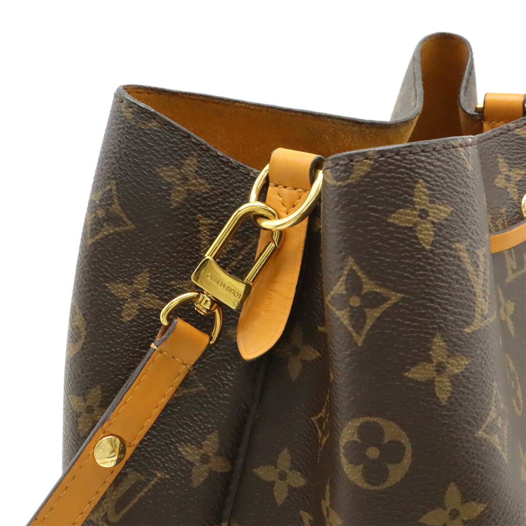 Louis Vuitton Louis Vuitton Monogram NeoNoe Shoulder Bag Saffron Yellow M43430 Size ONE SIZE - 5 Thumbnail