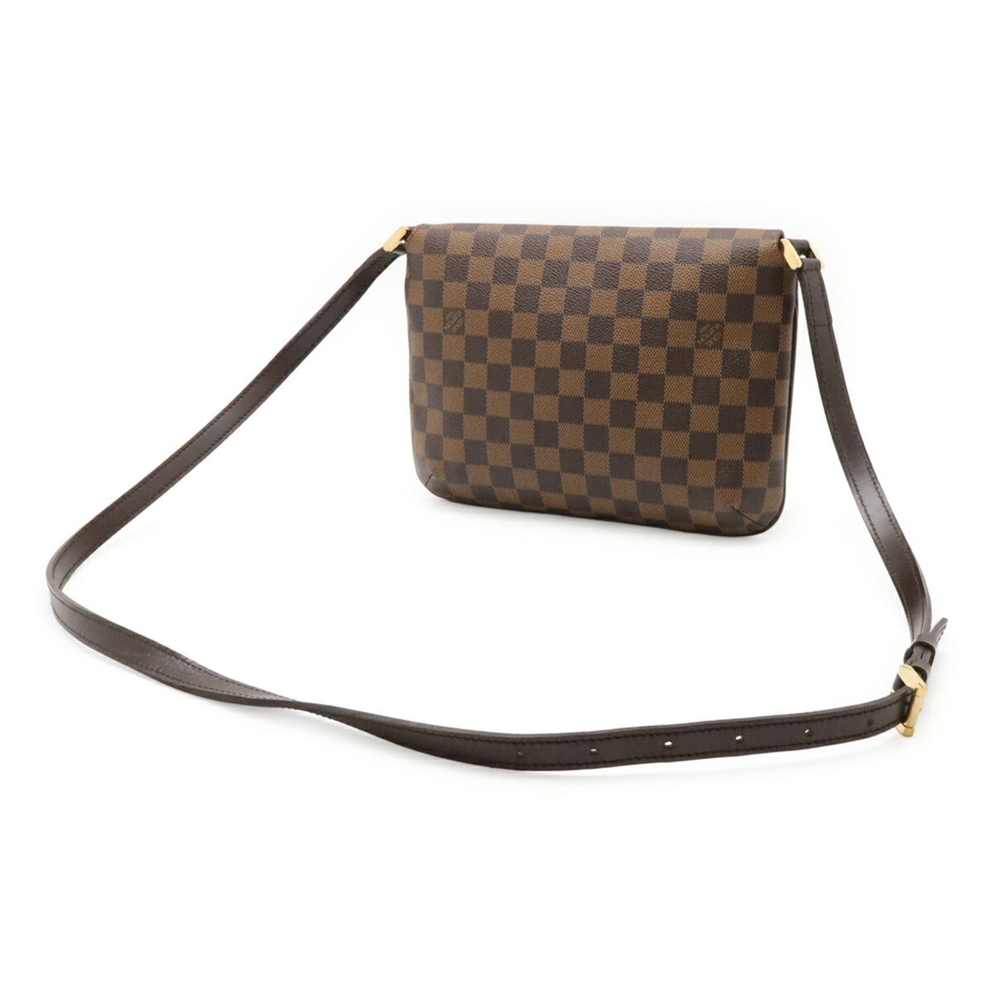 Louis Vuitton LOUIS VUITTON Damier Musette Tango Shoulder Bag Long N51301 Size ONE SIZE - 3 Thumbnail