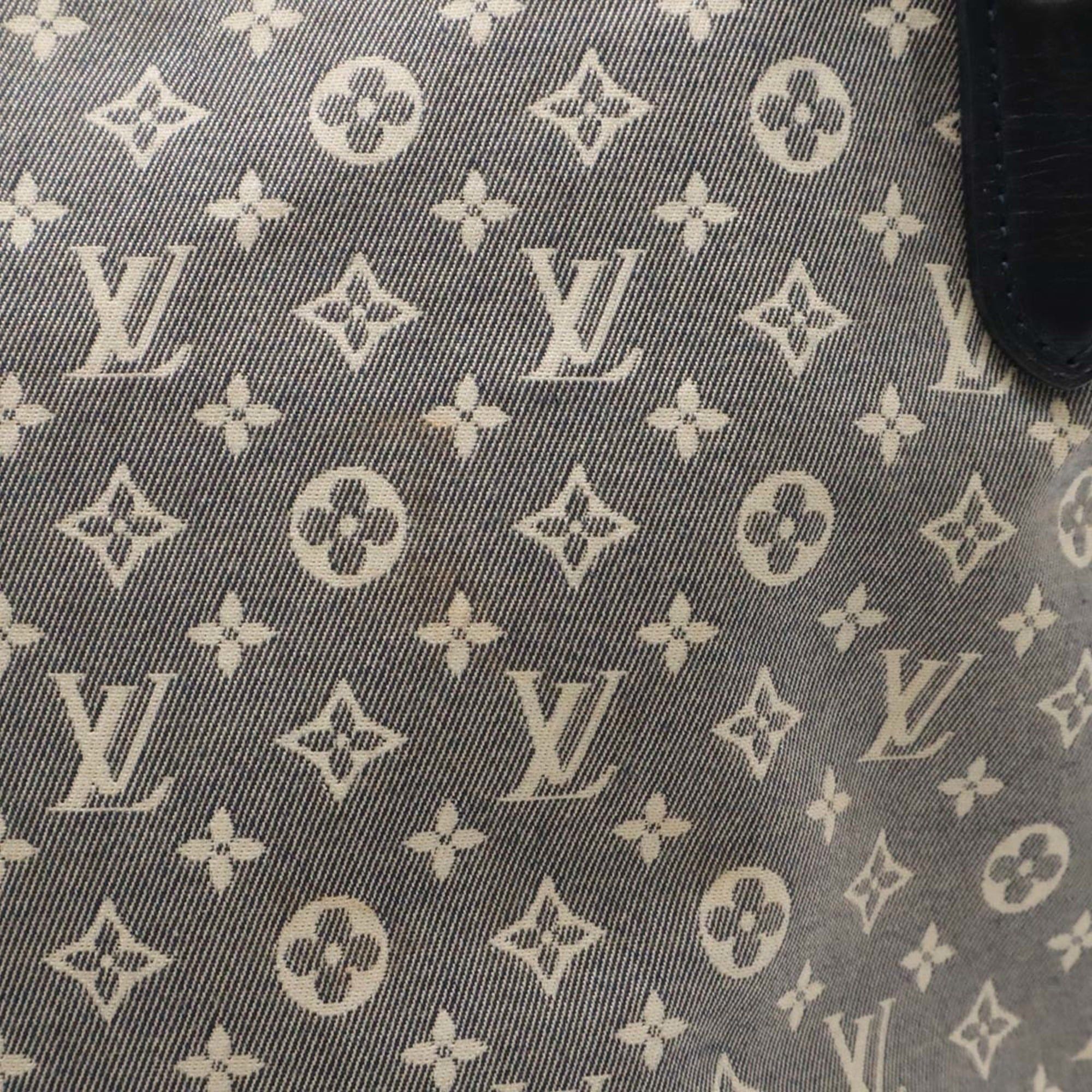 Louis Vuitton Louis Vuitton Monogram Idylle Ballade MM Tote Bag Shoulder Ankle Blue M40571 Size ONE SIZE - 5 Thumbnail
