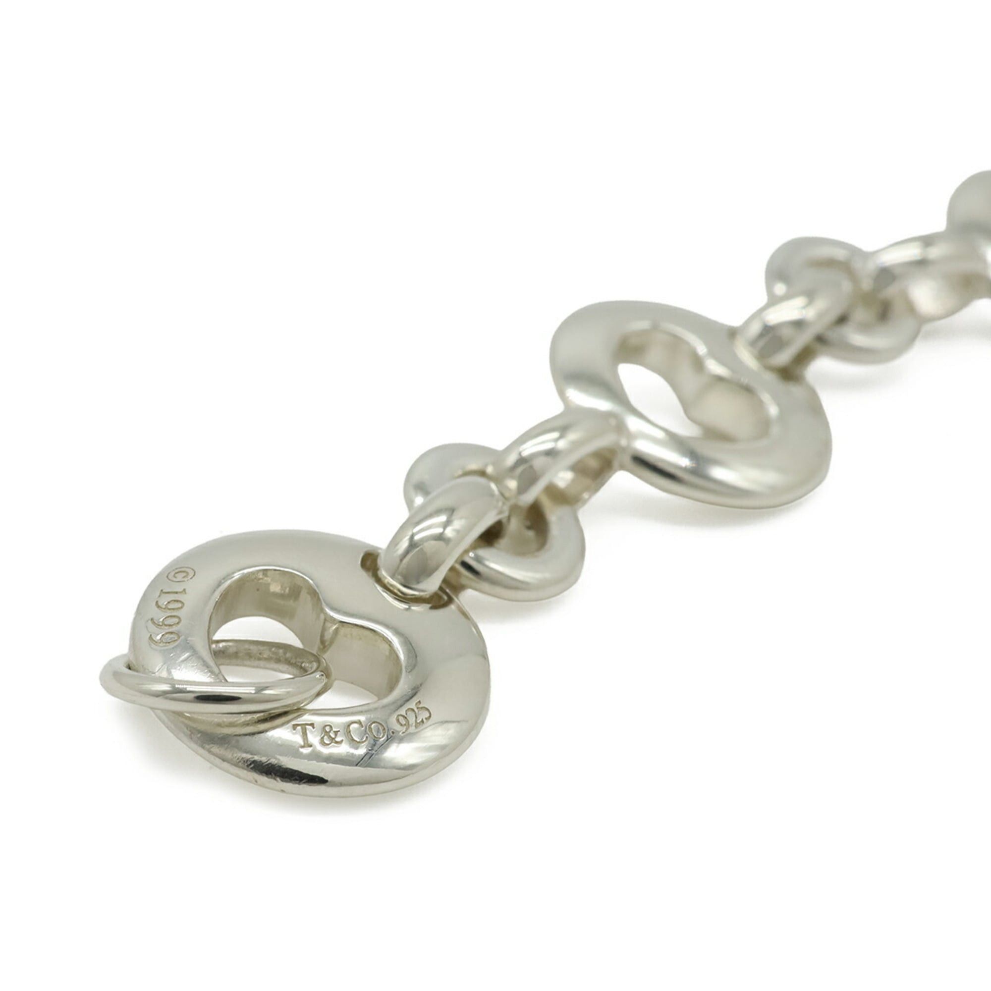 Tiffany & Co. TIFFANY&Co. Tiffany Pierced Heart Bracelet, Ag925 SV925 Silver Size ONE SIZE - 5 Thumbnail