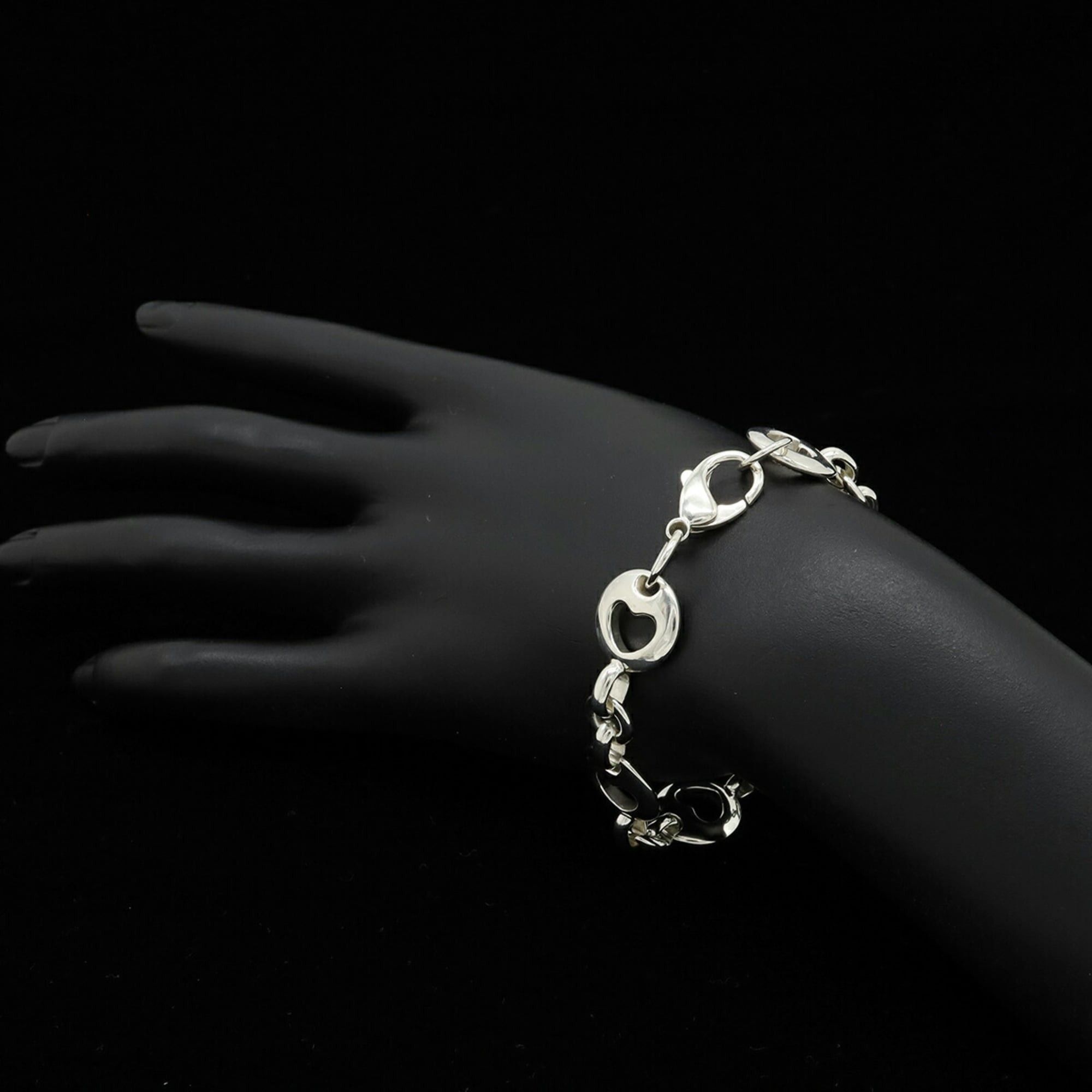 Tiffany & Co. TIFFANY&Co. Tiffany Pierced Heart Bracelet, Ag925 SV925 Silver Size ONE SIZE - 6 Thumbnail