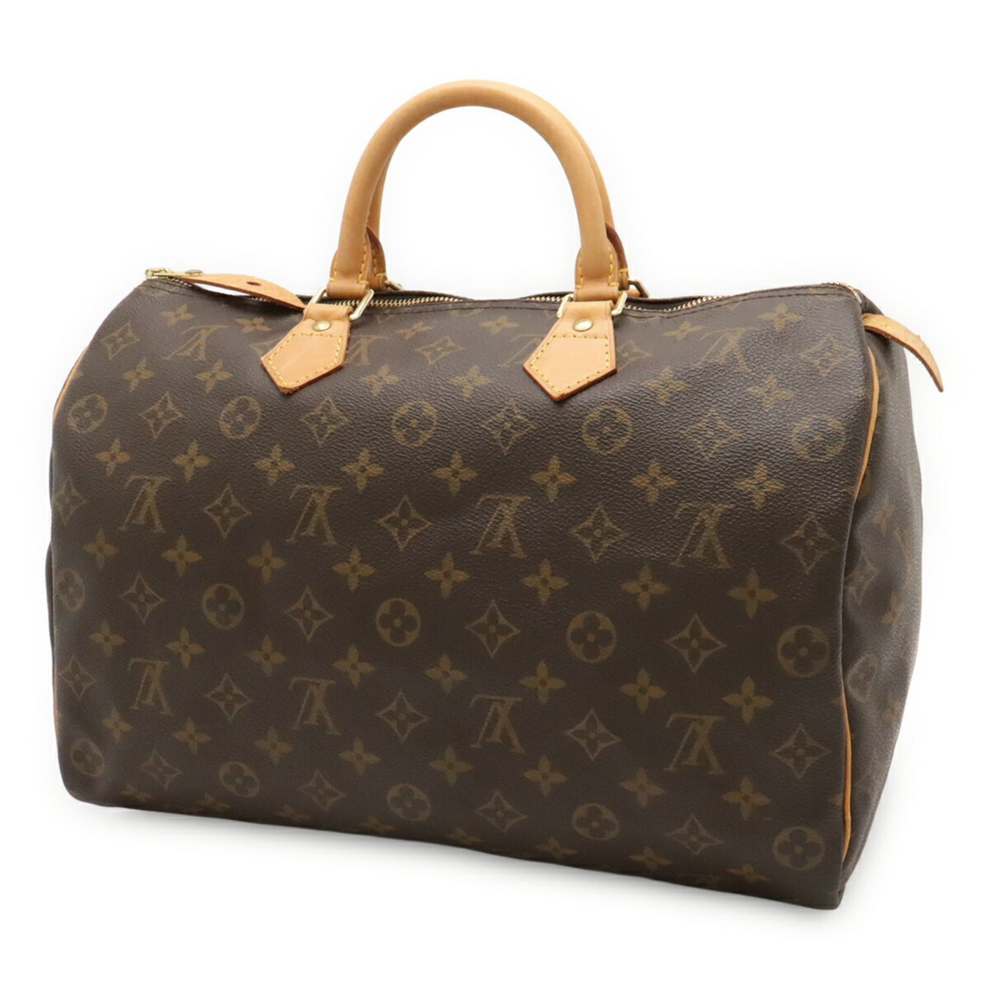 Louis Vuitton Louis Vuitton Monogram Speedy 35 Handbag Travel Bag M41524 Size ONE SIZE - 3 Thumbnail