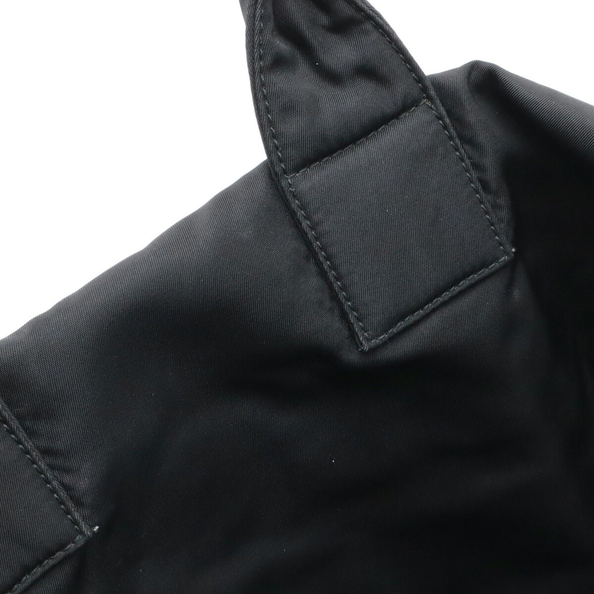 Prada PRADA Reversible Tote Bag/Shoulder Bag, Nylon, Black (NERO), BN1959 Size ONE SIZE - 8 Thumbnail
