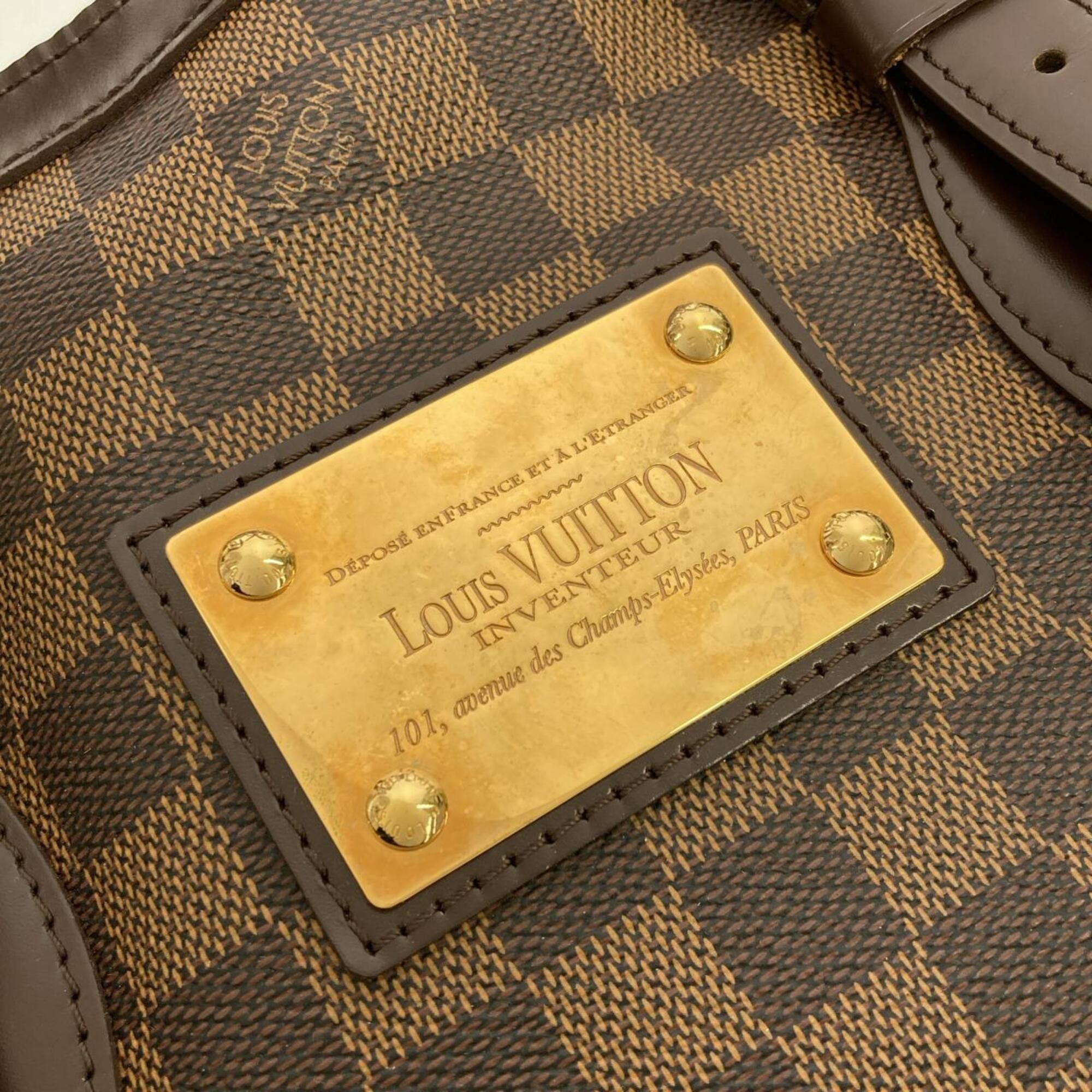 Louis Vuitton Louis Vuitton Damier Hampstead MM N51204 Handbag Size ONE SIZE - 5 Thumbnail