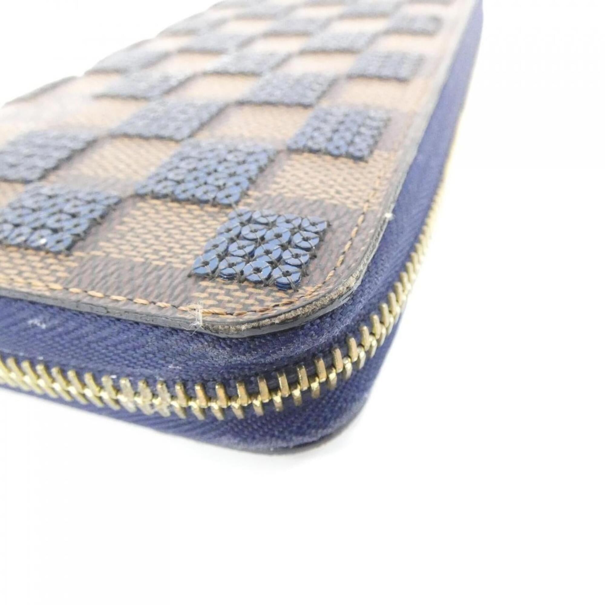 Louis Vuitton Louis Vuitton Damier Paillette Zippy Wallet N63172 Size ONE SIZE - 6 Thumbnail