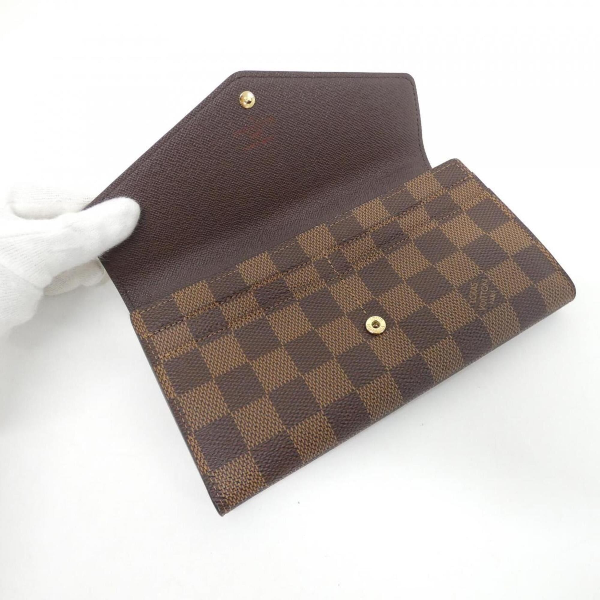 Louis Vuitton Louis Vuitton Damier Portefeuille Sarah N63209 Wallet Size ONE SIZE - 4 Thumbnail