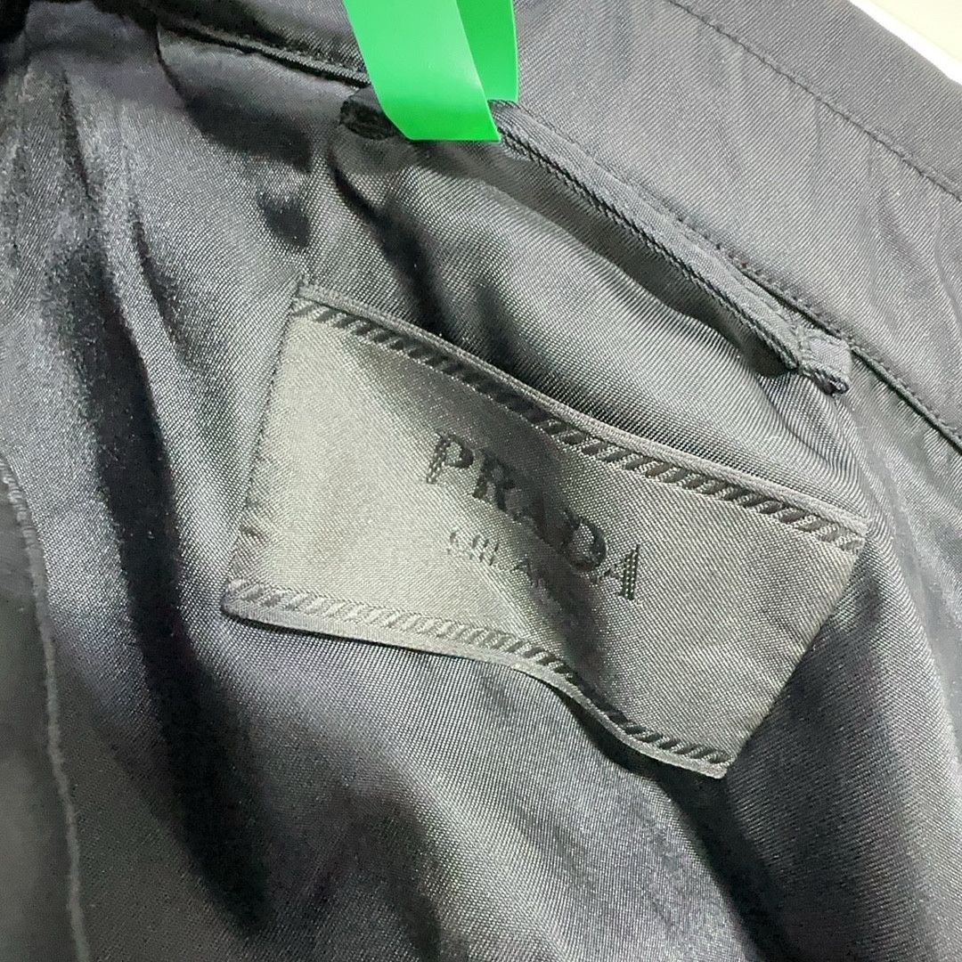 Prada Utility Button-Up Shirt in Black Size US XL / EU 56 / 4 - 5 Thumbnail