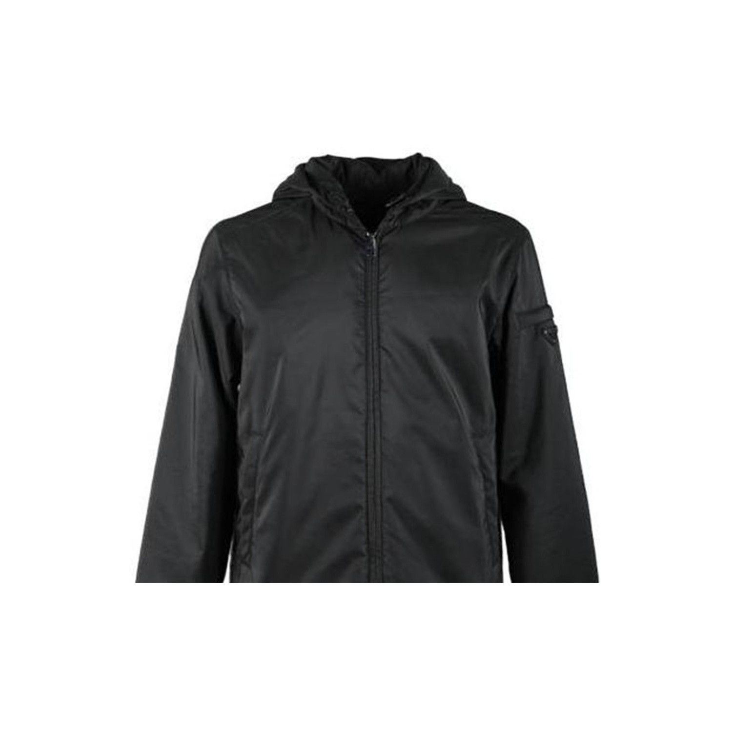 Prada Hooded Lightweight Jacket in Black Size US XXL / EU 58 / 5 - 7 Thumbnail
