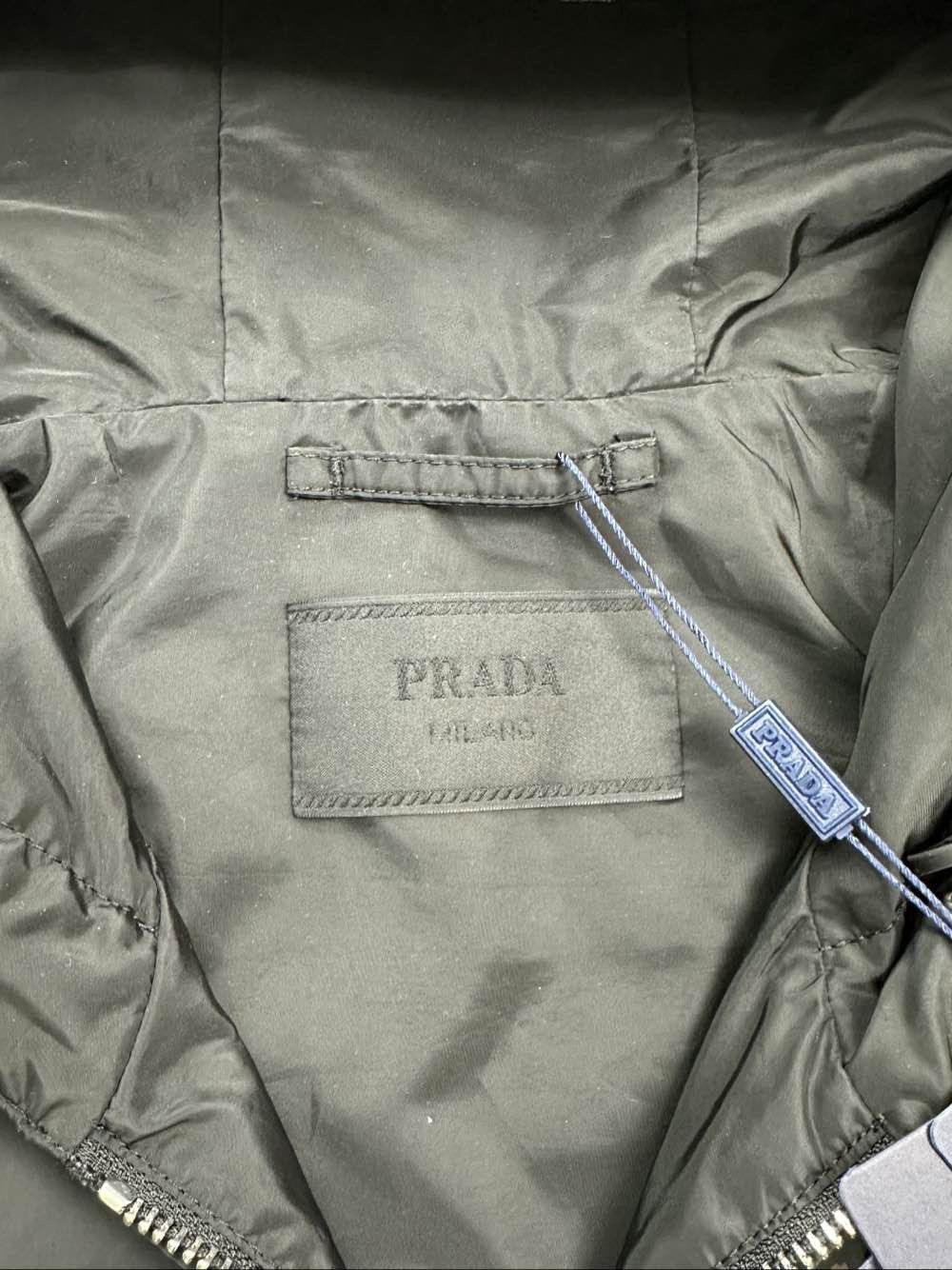 Prada Hooded Lightweight Jacket in Black Size US XXL / EU 58 / 5 - 3 Thumbnail