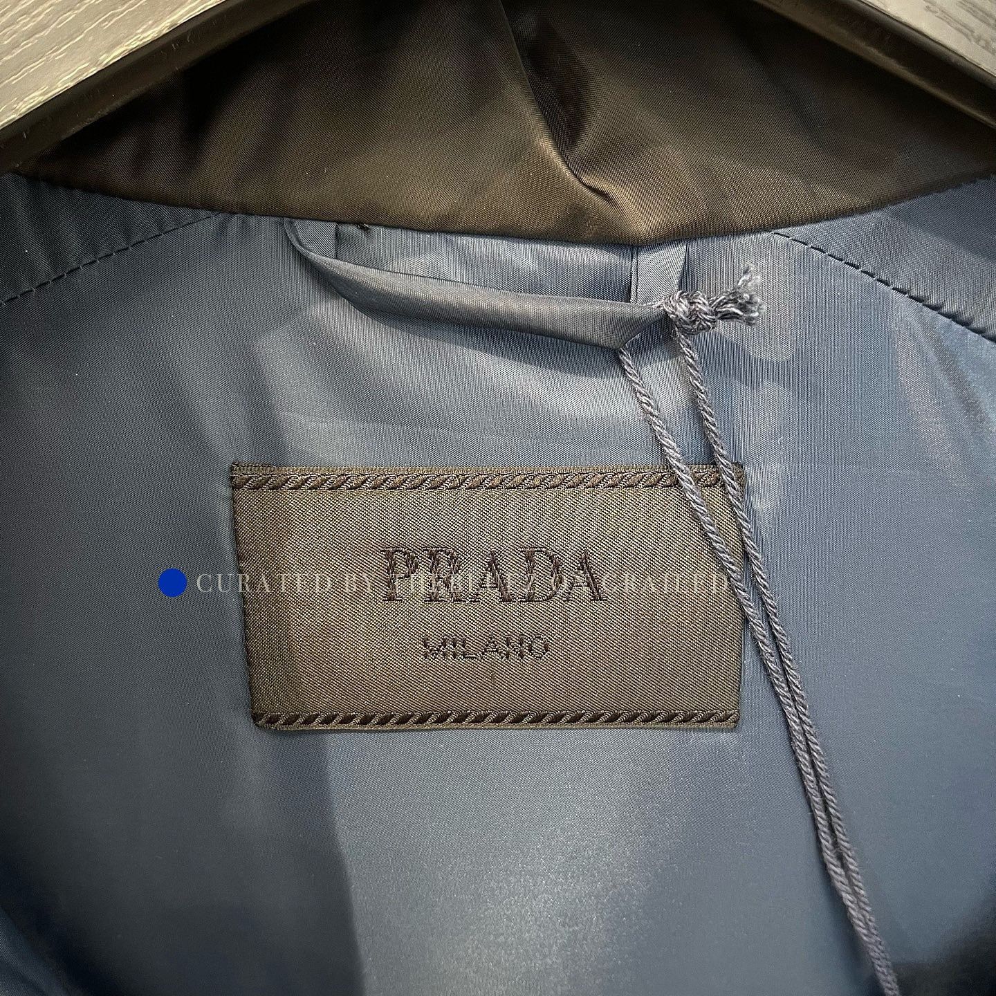 Prada Black Hooded Puffer Jacket with Logo Patch Size US M / EU 48-50 / 2 - 3 Thumbnail