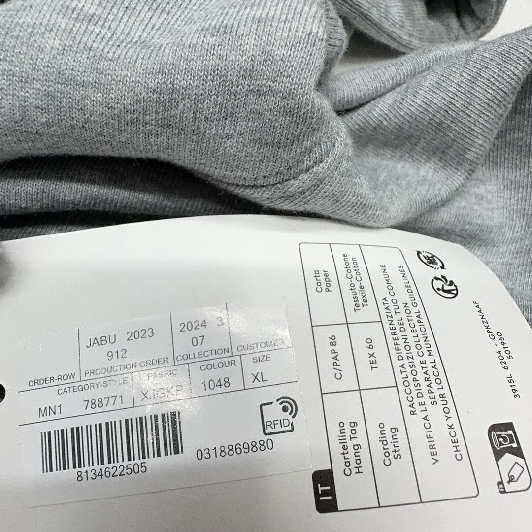 Gucci Firenze 1921 Logo Hoodie in Gray Size US XL / EU 56 / 4 - 4 Thumbnail