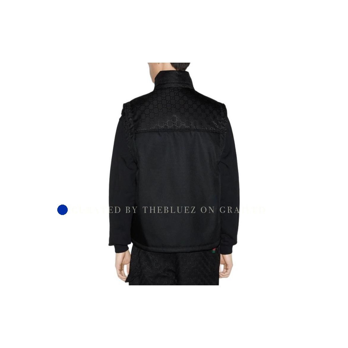 Gucci GG Monogram Nylon Vest in Black Size US M / EU 48-50 / 2 - 9 Thumbnail